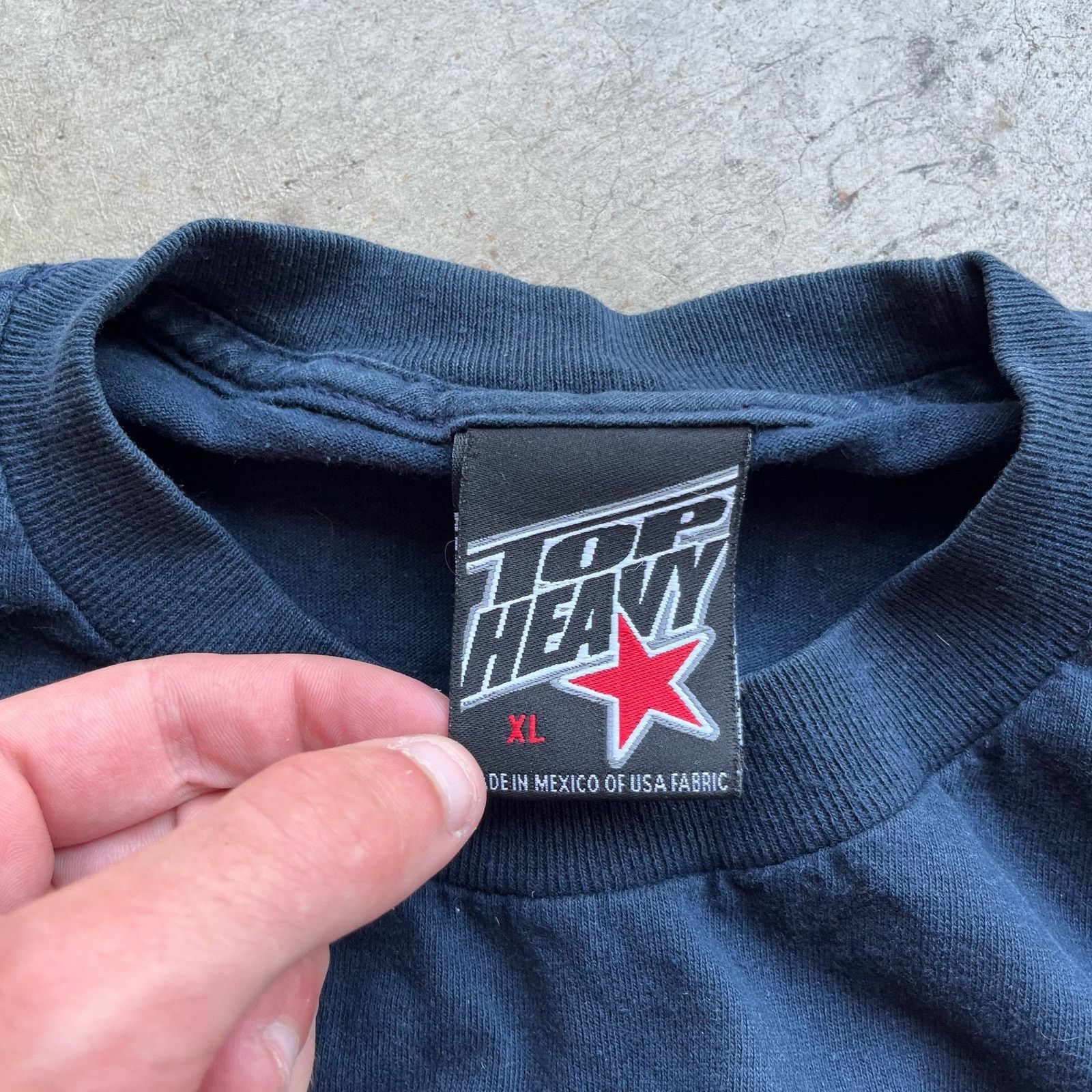 Vintage vintage top heavy y2k stupidity parody script tee shirt XL Size US XL / EU 56 / 4 - 4 Thumbnail