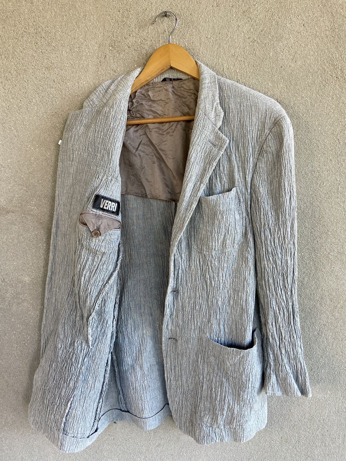 VERRI Vintage VERRI Pleated Blazer Size US M / EU 48-50 / 2 - 3 Thumbnail