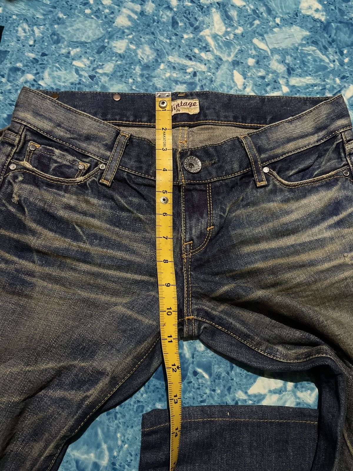 Hysteric Glamour × If Six Was Nine × Japanese Brand Flare Jeans Vintage By Stooge Denim Bootcut Size US 30 / EU 46 - 14 Thumbnail