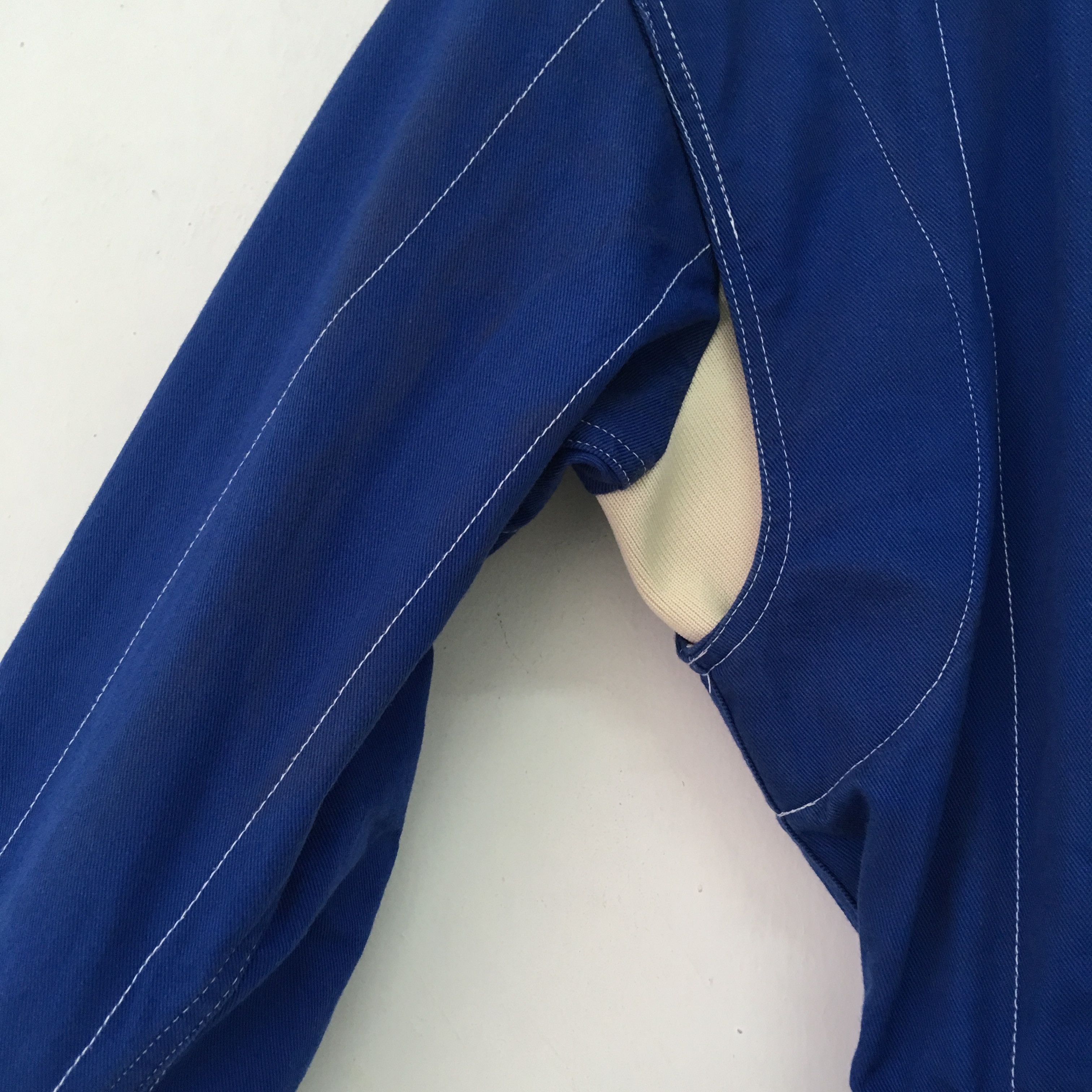 Japanese Brand × Vintage Vintage 90's Blue Workwear Coveralls Japan Size US L / EU 52-54 / 3 - 6 Thumbnail