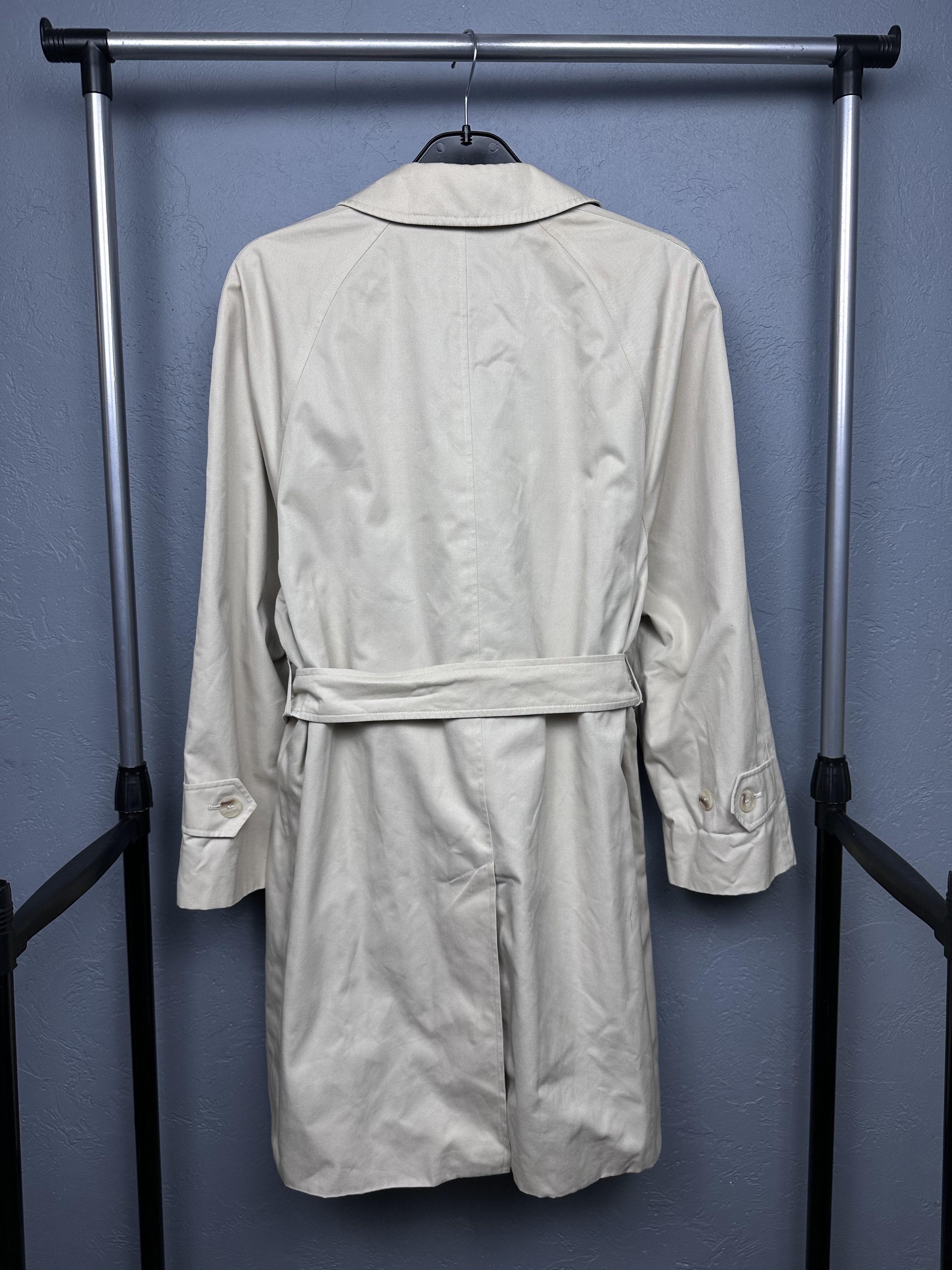Aquascutum × Vintage Aquascutum Vintage Womens Trench Coat Jacket Size L / US 10 / IT 46 - 10 Thumbnail