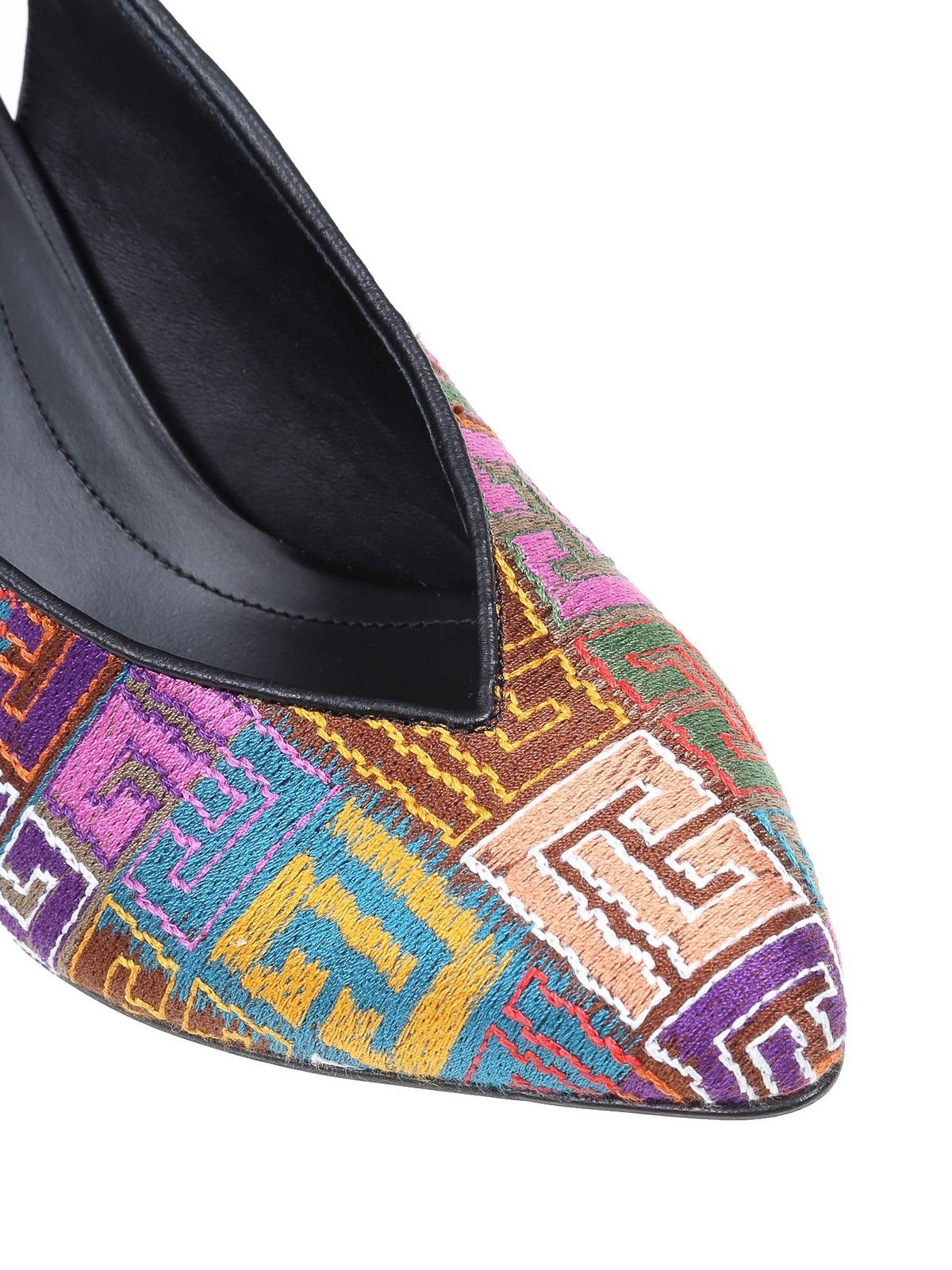 Balmain o1y0625 Pumps in Multicolor Size US 5 / IT 35 - 3 Thumbnail