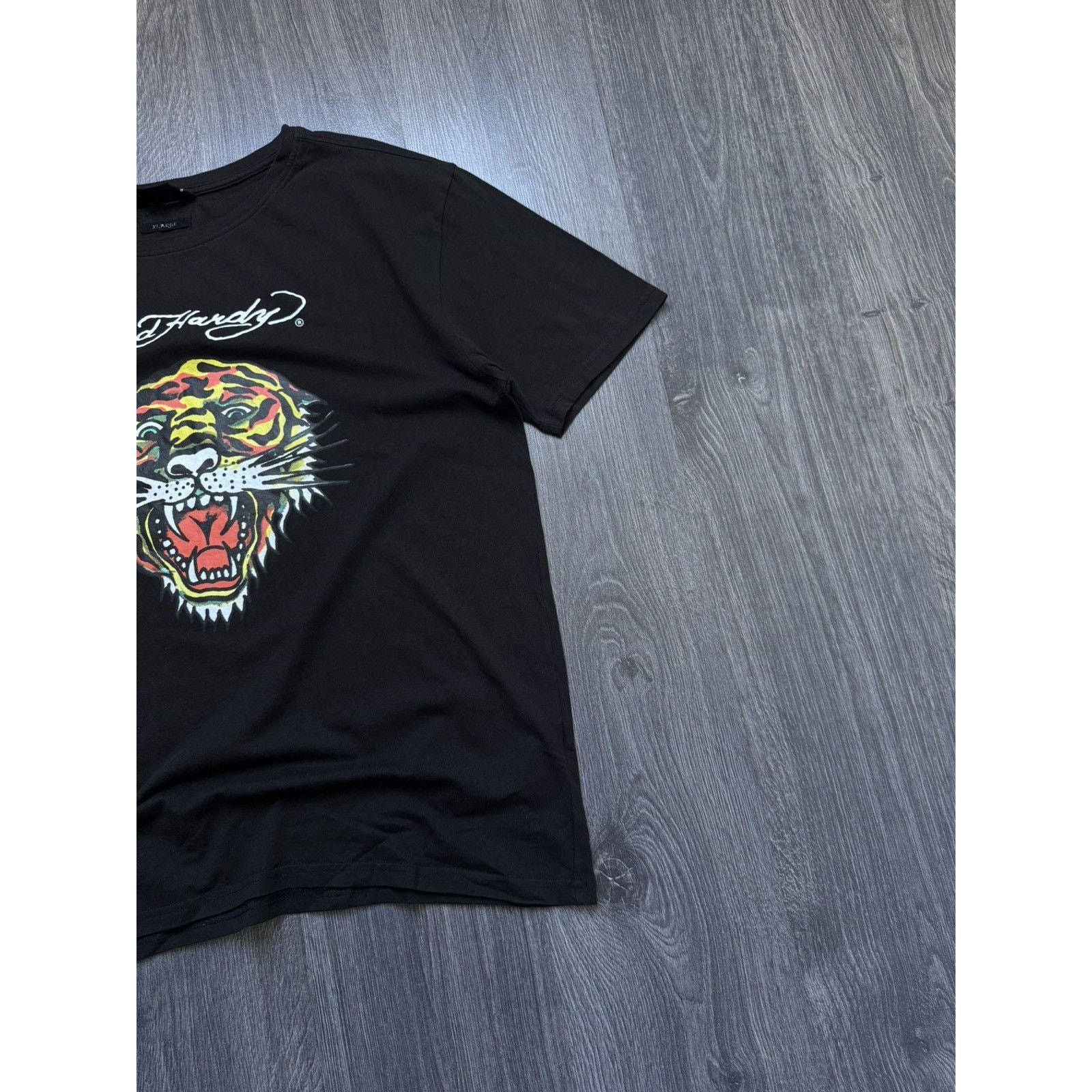 Ed Hardy Vintage Ed Hardy Tiger Japanese Style Print T-shirt Size US XL / EU 56 / 4 - 3 Thumbnail