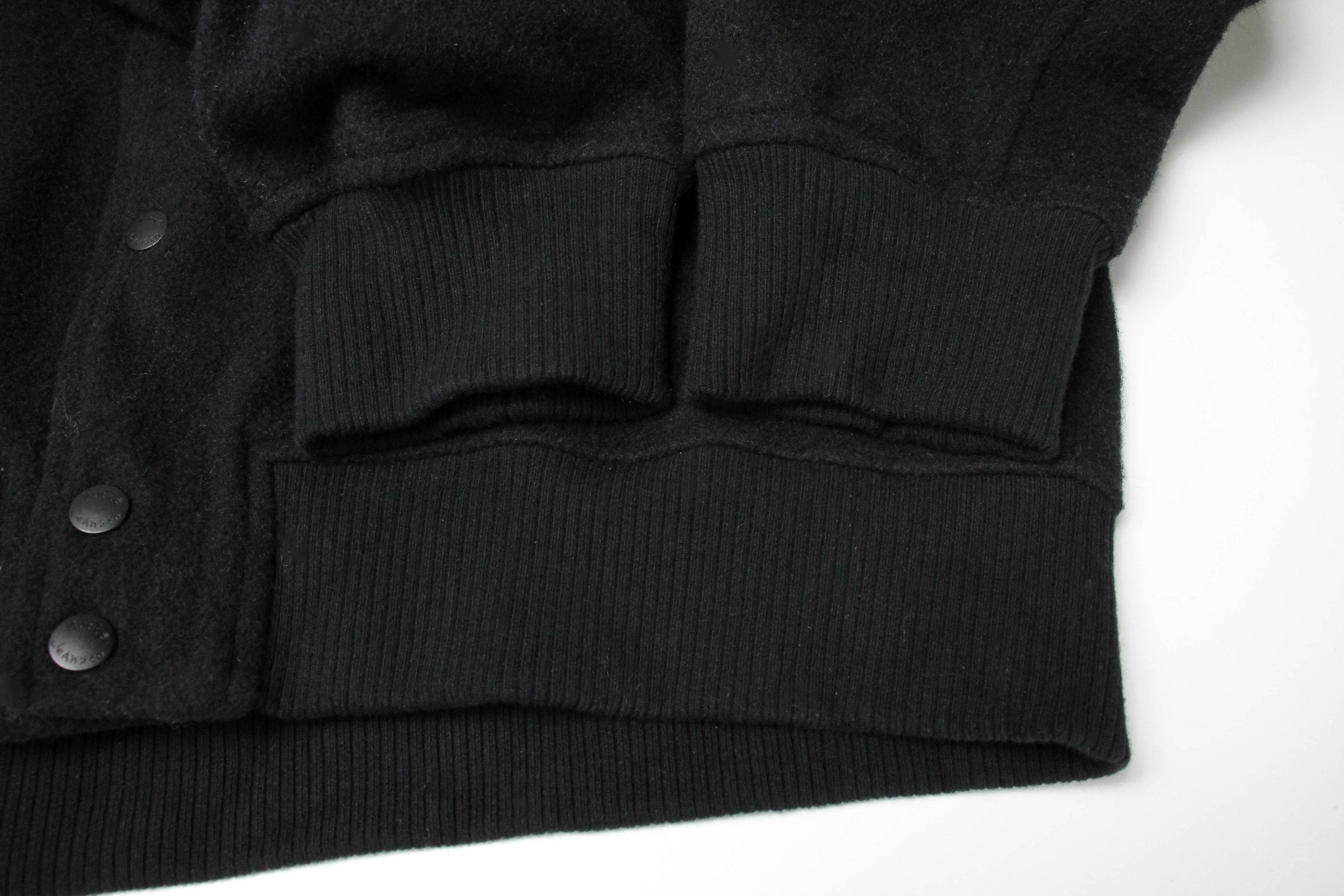 Nudie Jeans NUDIE Bengan Wool Fleece Jacket Men's MEDIUM Bomber Snap Size US M / EU 48-50 / 2 - 6 Thumbnail