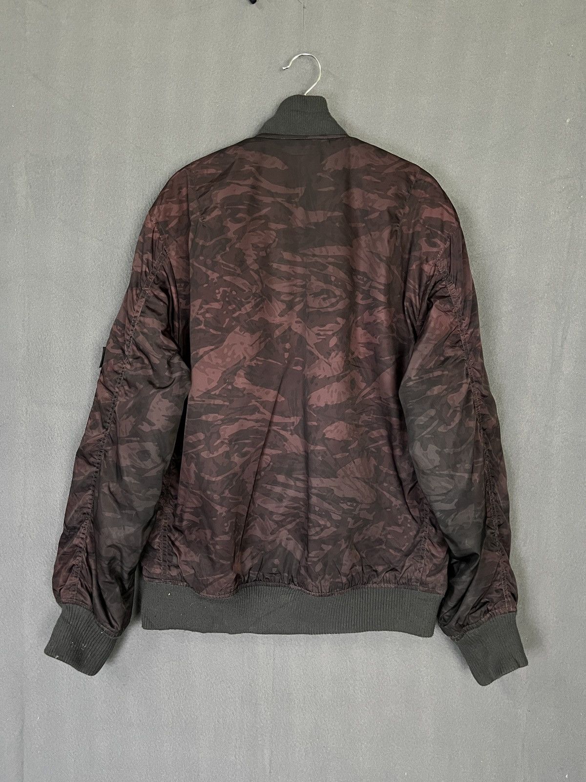 Japanese Brand Heat Assist Red Camouflage Army Stripes Bomber Jacket Size US L / EU 52-54 / 3 - 2 Thumbnail