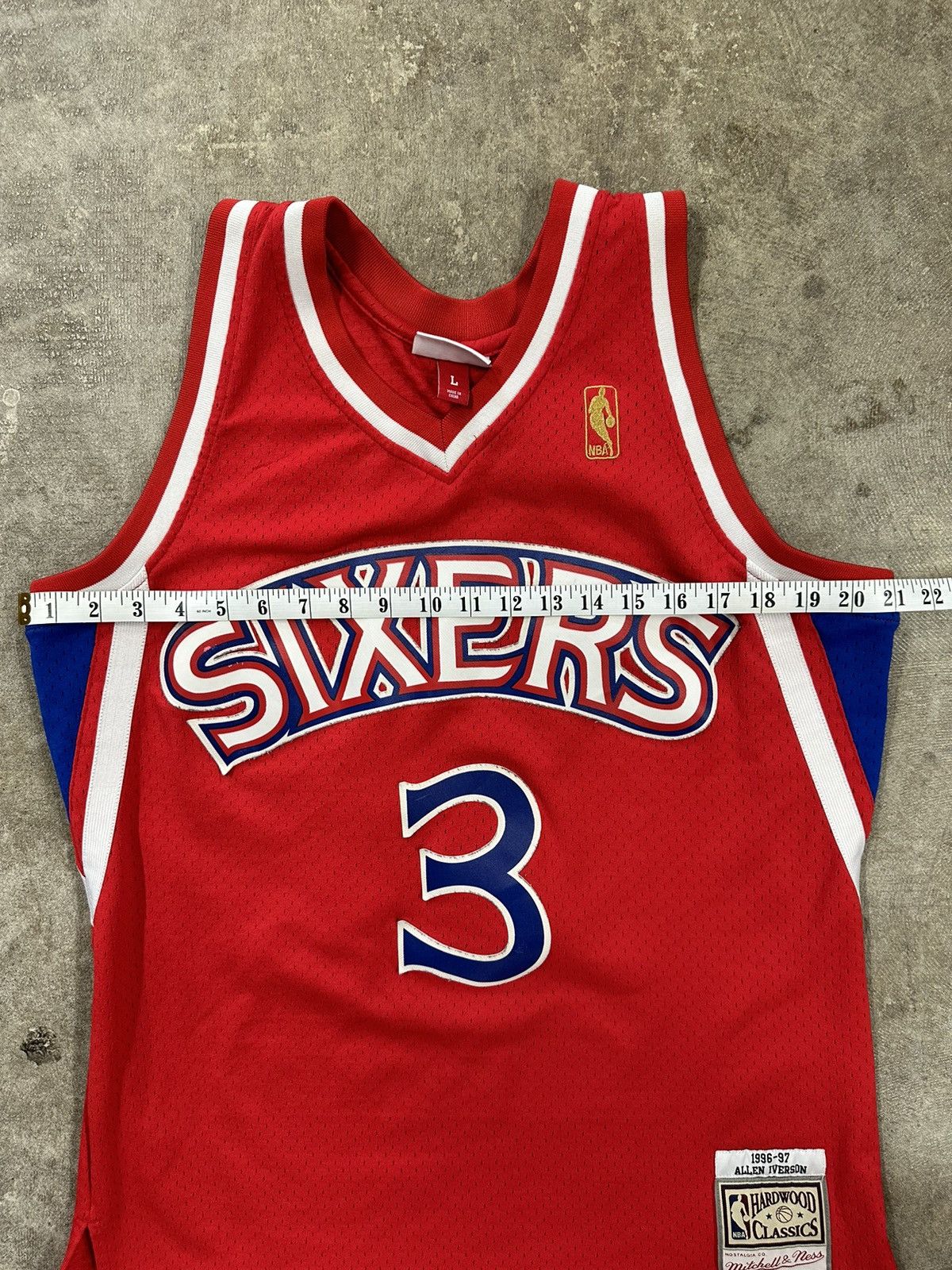 Mitchell & Ness Crazy Y2K Mitchell & Ness Allen Iverson Philadelphia Sixers Size US L / EU 52-54 / 3 - 20 Thumbnail
