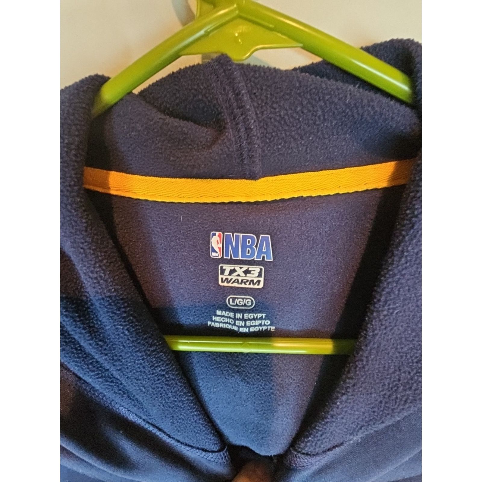 NBA Indiana Pacers Hoodie Mens L Basketball NBA TX3 Warm Size US L / EU 52-54 / 3 - 7 Thumbnail