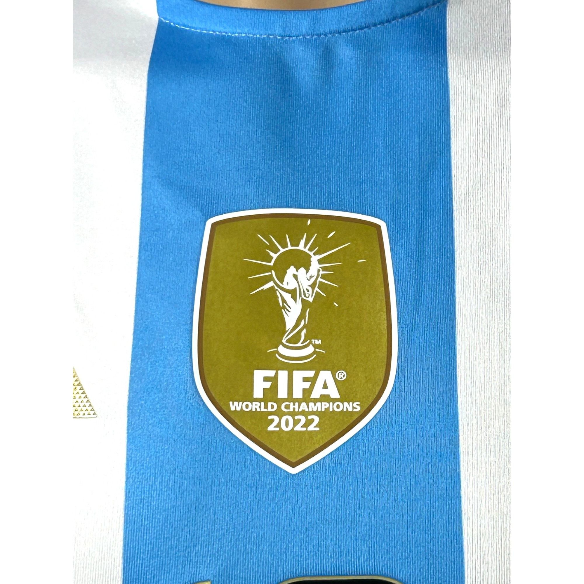 Adidas Adidas Messi Soccer Jersey S Slim White Blue 2022 Short Slee Size US S / EU 44-46 / 1 - 7 Thumbnail