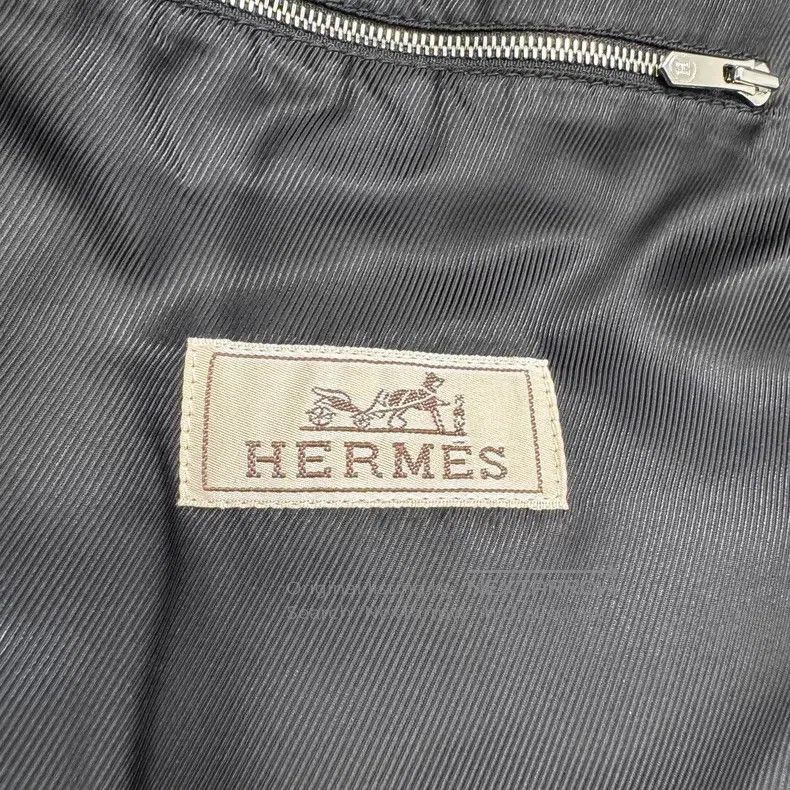 Hermes Hermes Leather Down Jacket Size US M / EU 48-50 / 2 - 3 Thumbnail