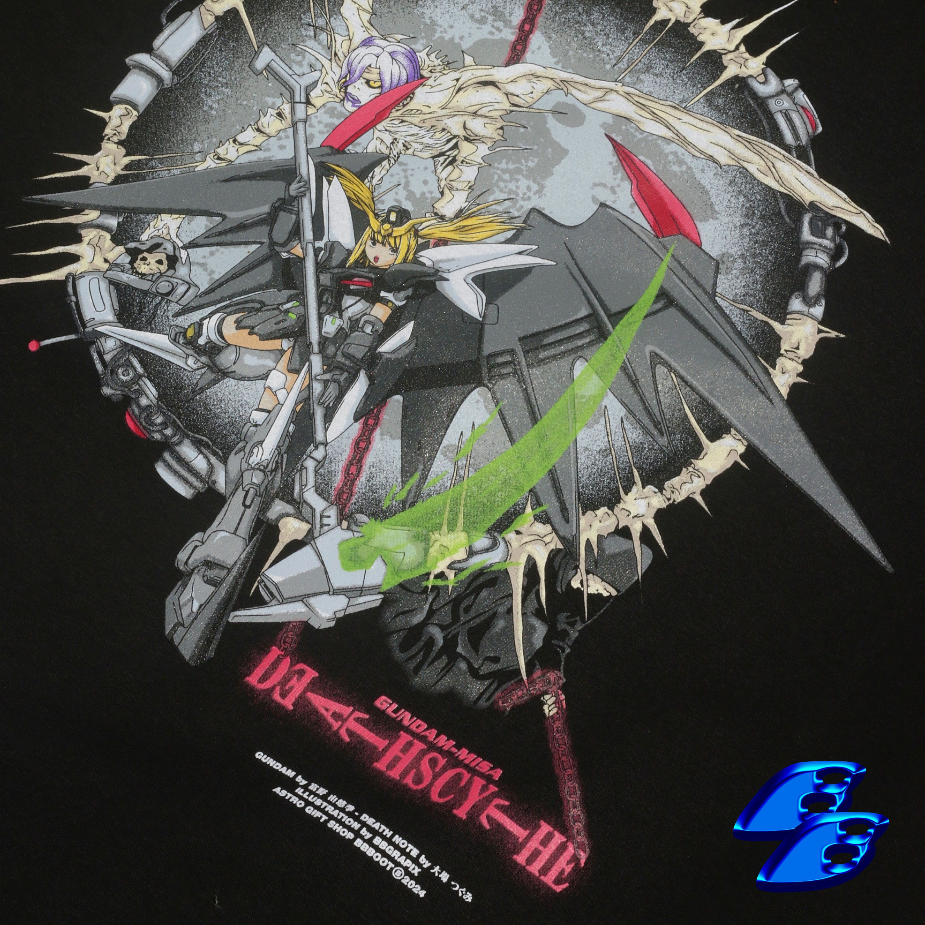Anime × Japanese Brand MISA DEATH NOTE GUNDAM DEATHSCYTHE ANIME BOOT TEE Size US L / EU 52-54 / 3 - 3 Thumbnail