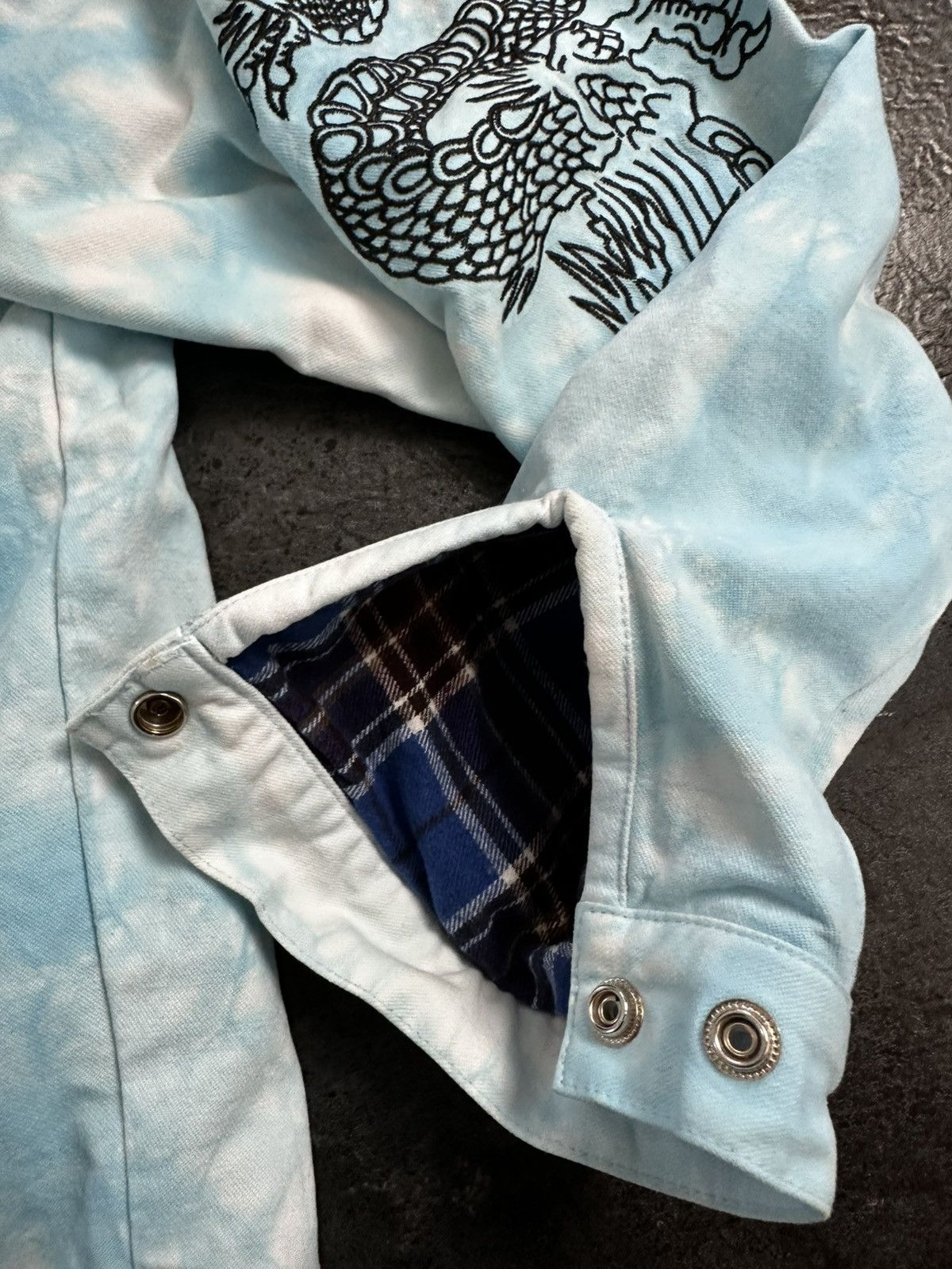 Dickies RARE CLOT x Dickies Dragon Work Jacket – Sky Blue / White Size US S / EU 44-46 / 1 - 9 Thumbnail