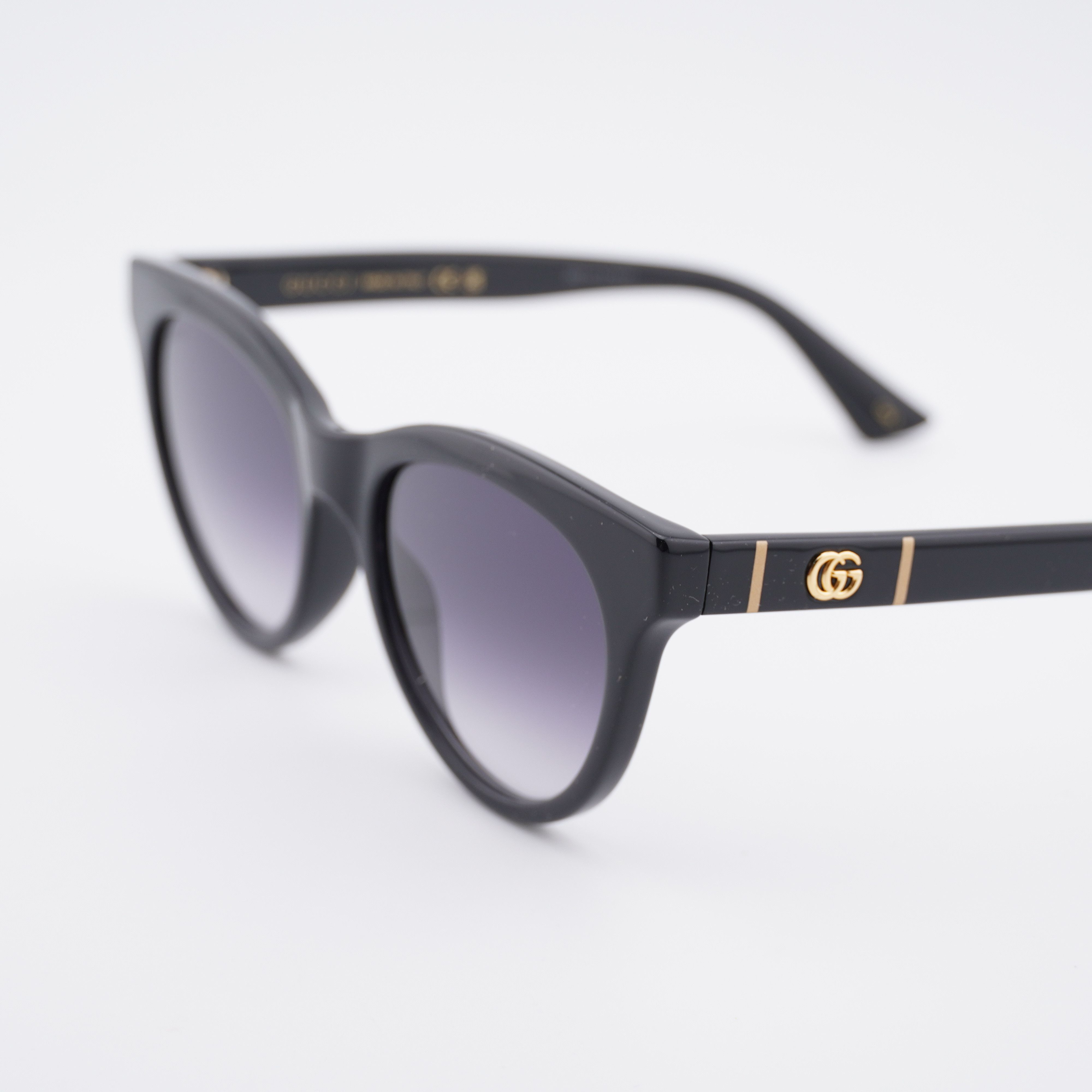 Gucci Gucci GG0763S 001 Women Sunglasses Black Cat Eye Frame Size ONE SIZE - 3 Thumbnail