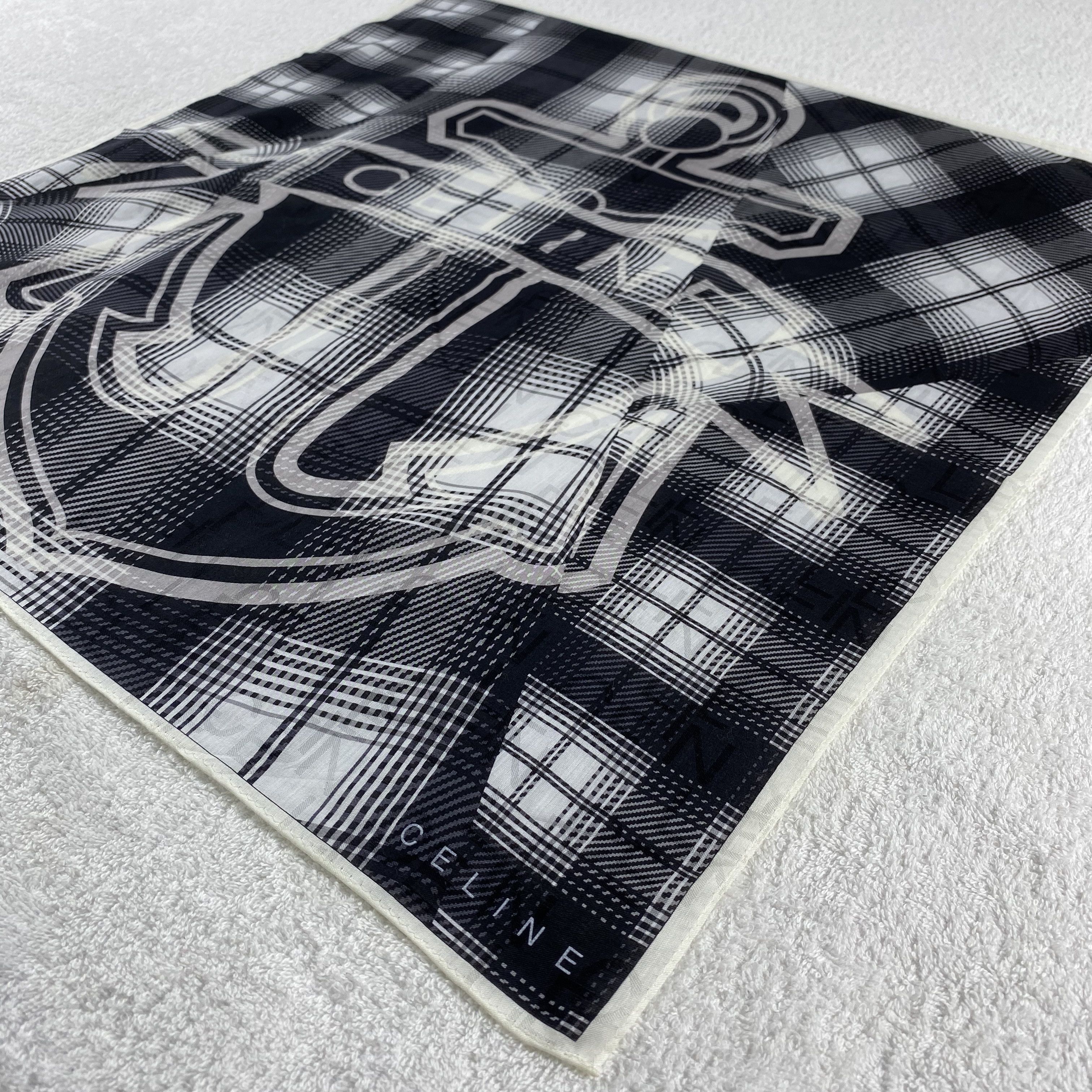 Celine × Vintage Celine Bandana/ Handkerchief / Neckerchief Size ONE SIZE - 4 Thumbnail
