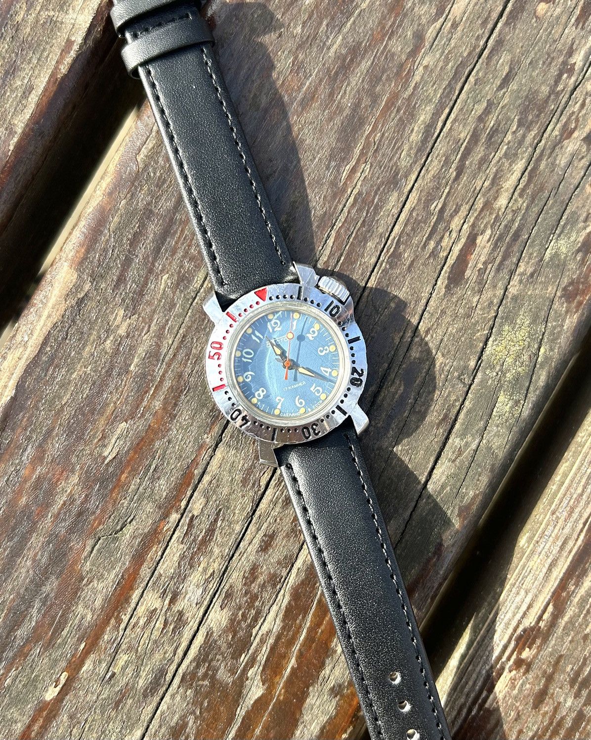 Vintage Vintage Watch Vostok Mechanical Authentic 1980s Size ONE SIZE - 8 Thumbnail