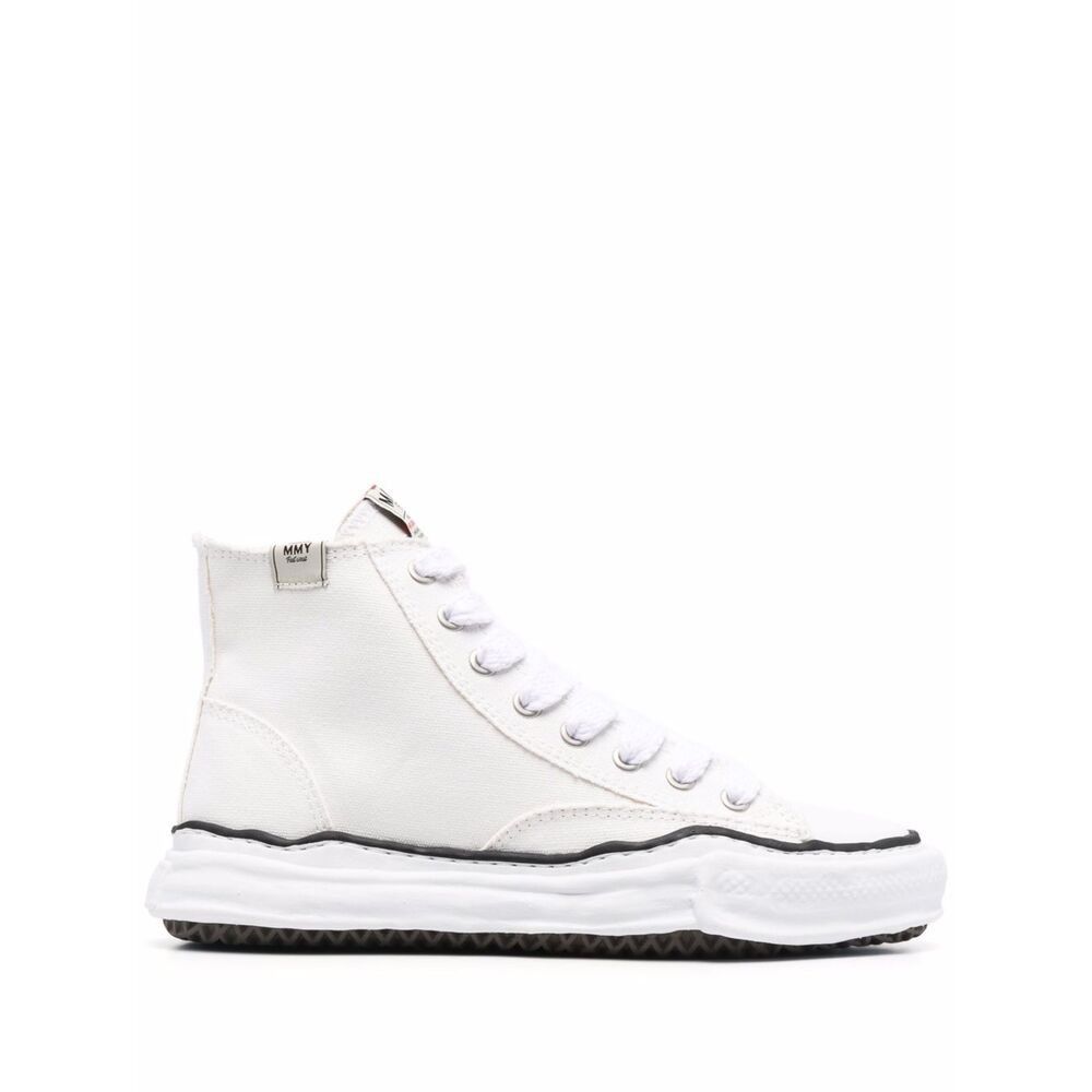 Maison Mihara Yasuhiro WHITE Trainers - Hi-Tops