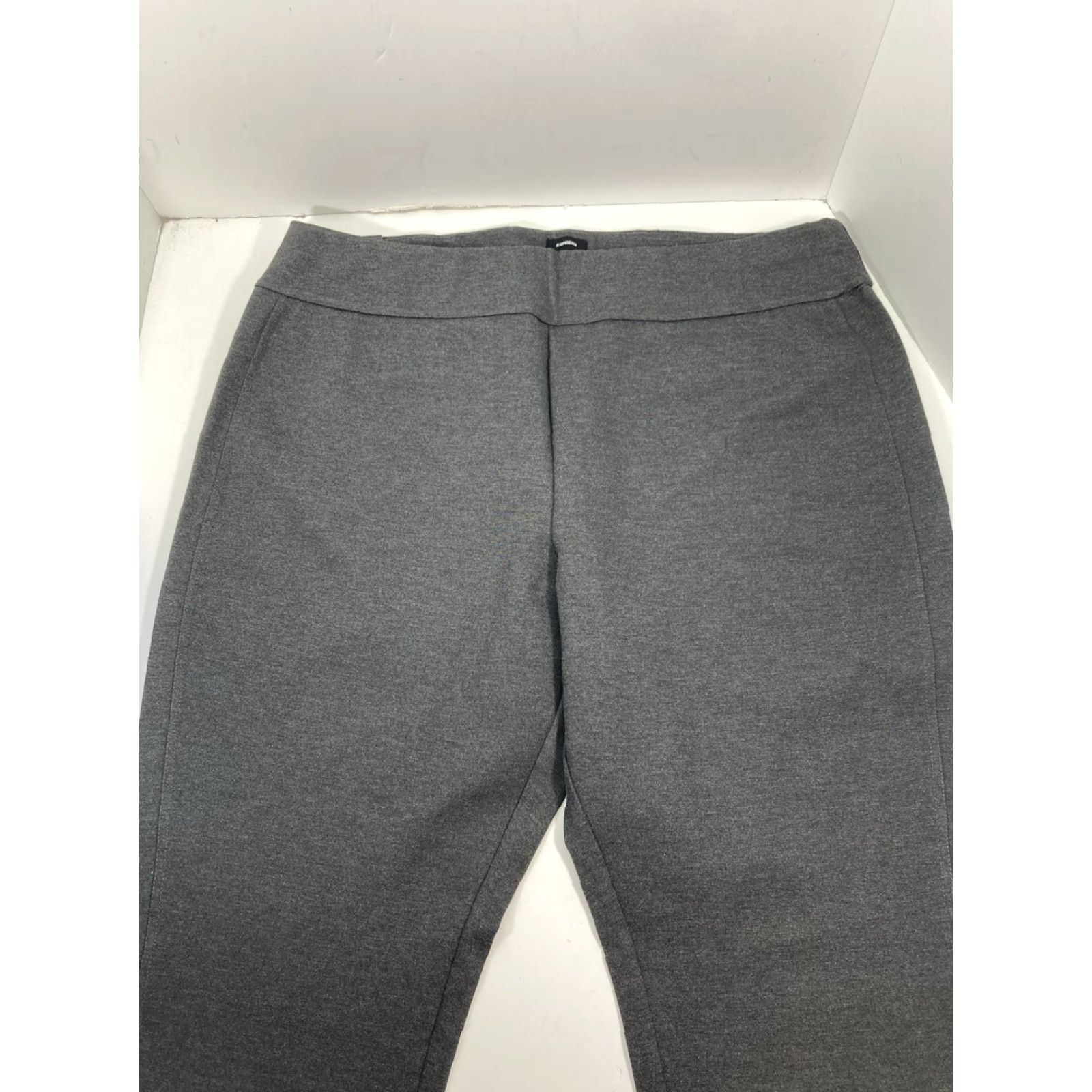 Express Express Ponte Pants Women 2XL 42x27 Charcoal Gray Stretch NWT Pant Khakis Leggings Size 40" / US 18 - 5 Thumbnail