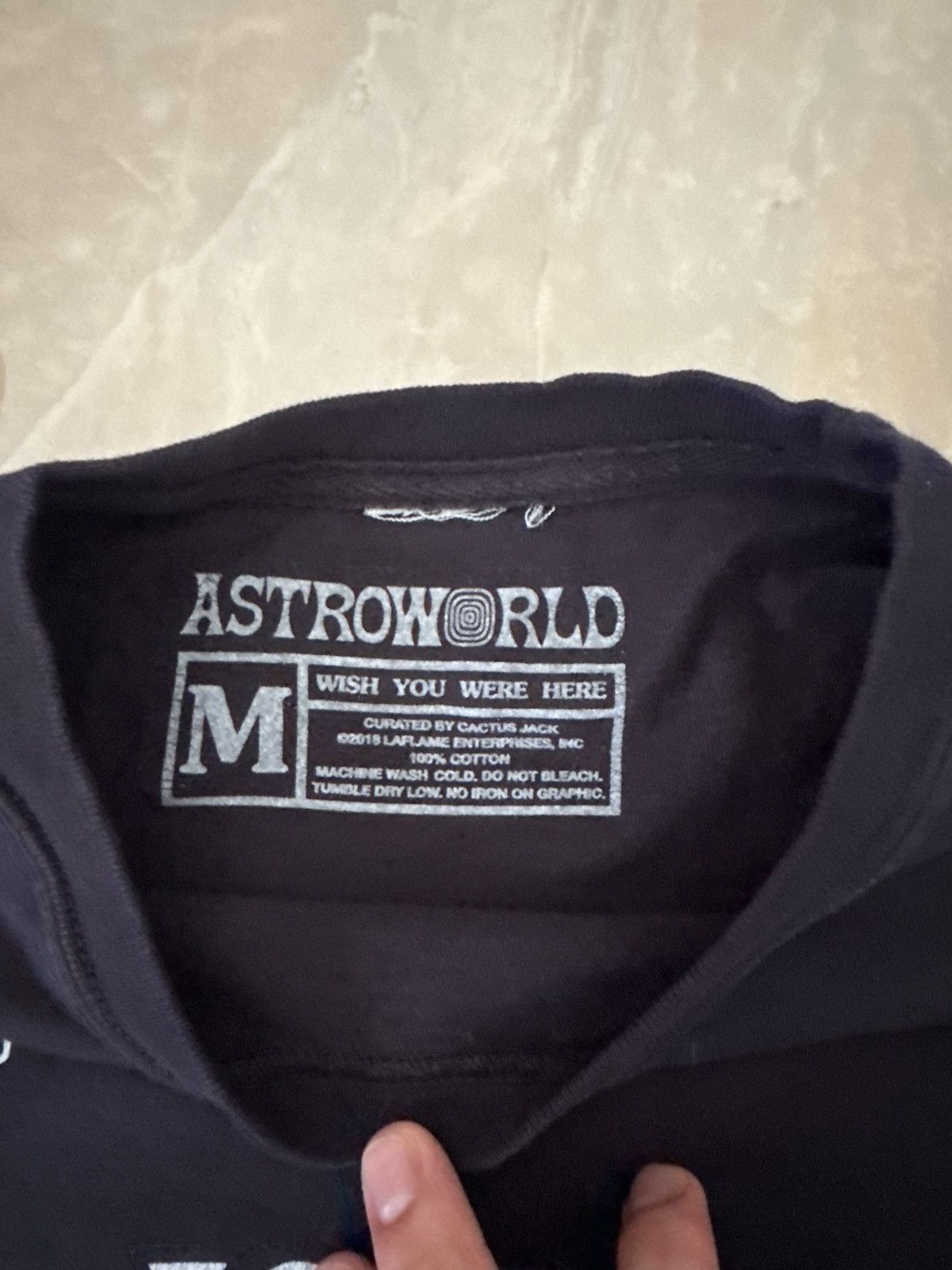Travis Scott Astroworld tee Size US M / EU 48-50 / 2 - 3 Thumbnail