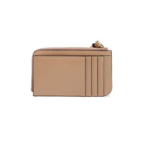 Chloe Chloe Alphabet Deep Beige Shiny Leather Wallet New & Authent Size ONE SIZE - 3 Thumbnail
