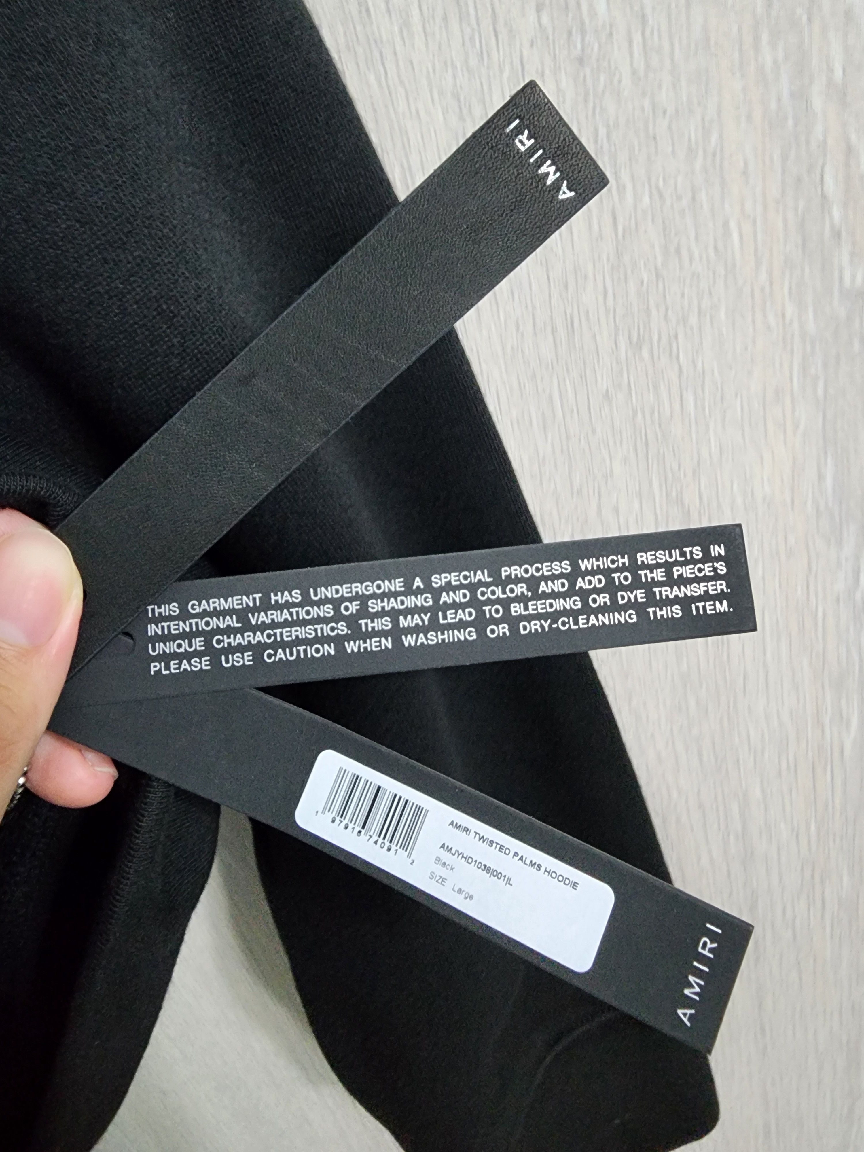 Amiri Twisted Palms Hoodie Size US L / EU 52-54 / 3 - 7 Thumbnail