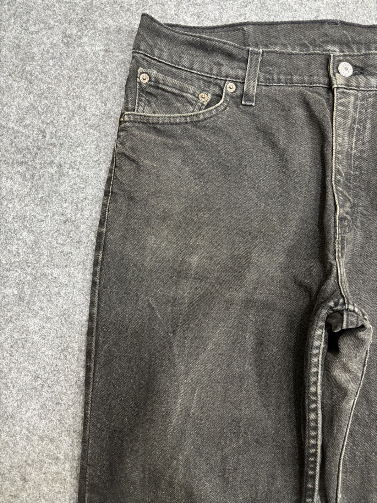 Levi's 💥Vintage Flare💥Levis 517 Flare Superblack Denim F609 Size US 32 / EU 48 - 5 Thumbnail