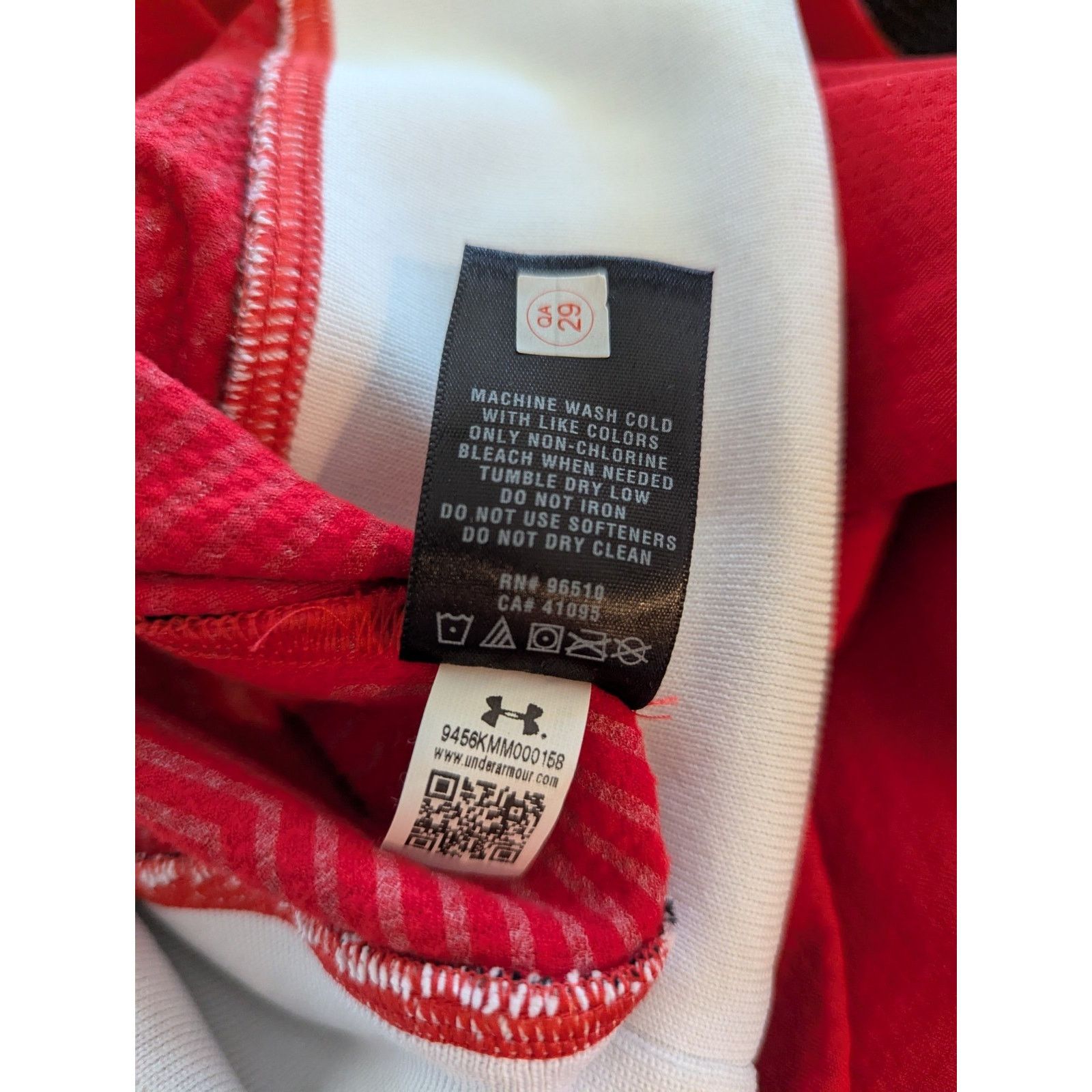Under Armour Under Armour Men's XXL Utah Utes Jacket ColdGear Zip Jacket Size US XXL / EU 58 / 5 - 9 Thumbnail