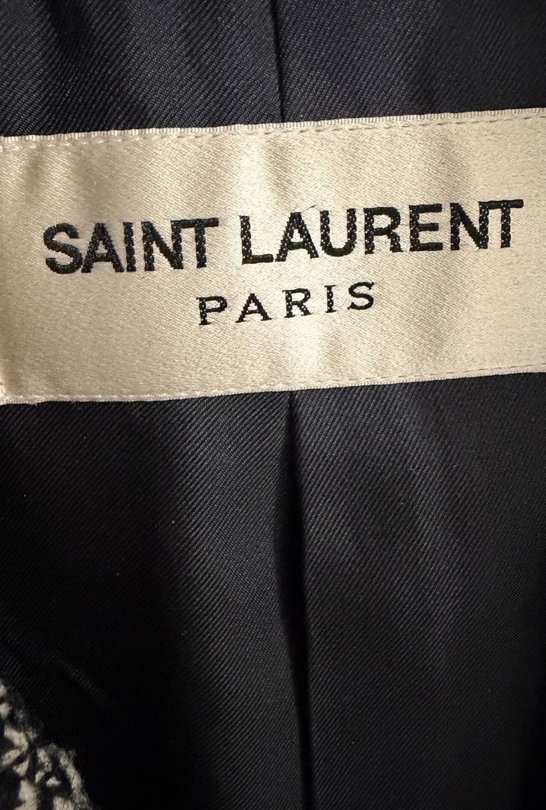 Saint Laurent Paris Saint Laurent SLP 14FW Runway Chesterfield Coat Size US M / EU 48-50 / 2 - 5 Thumbnail