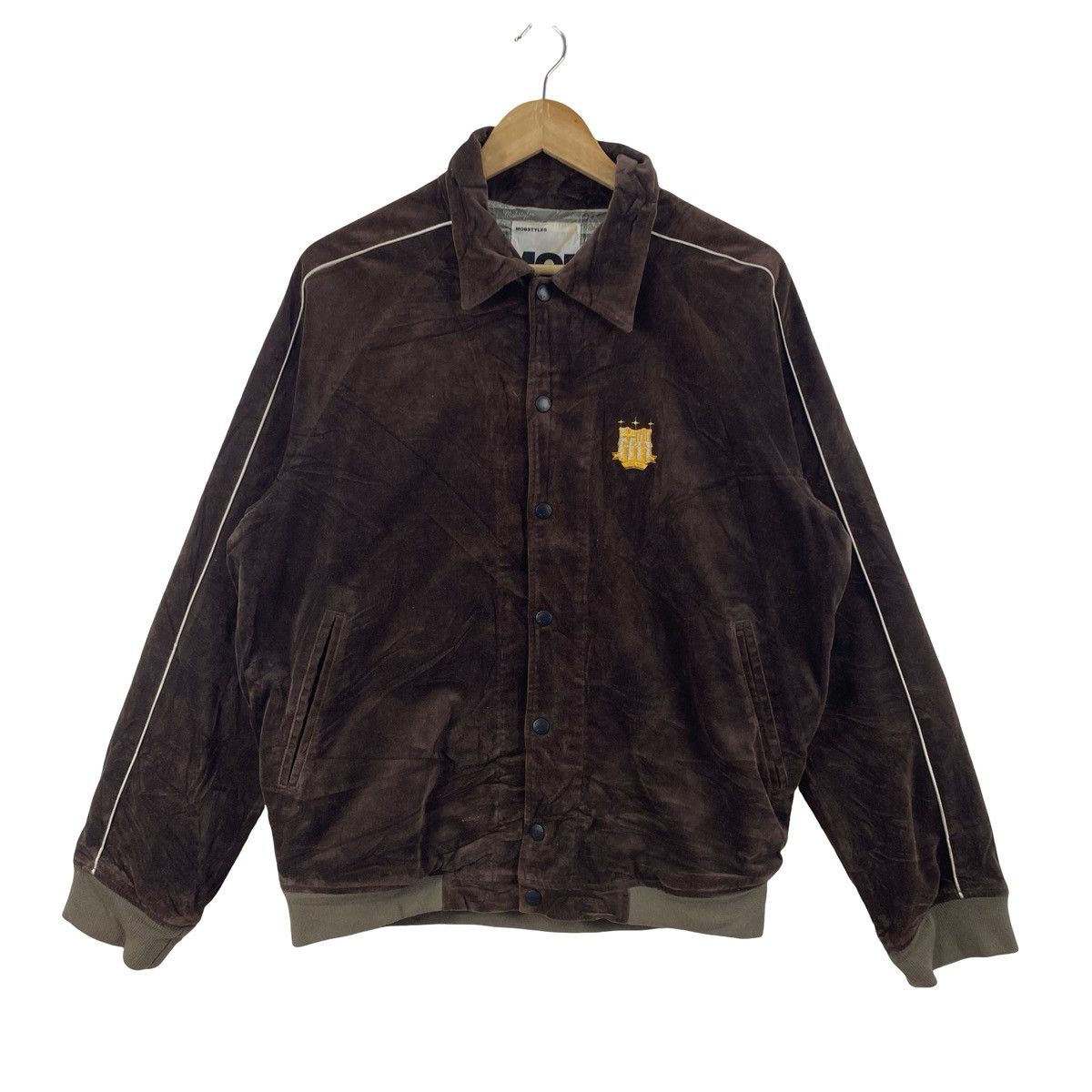 Vintage Vintage 1998 RARE MOBSTYLES Japanese Streetwear Velvet Size US M / EU 48-50 / 2 - 5 Thumbnail