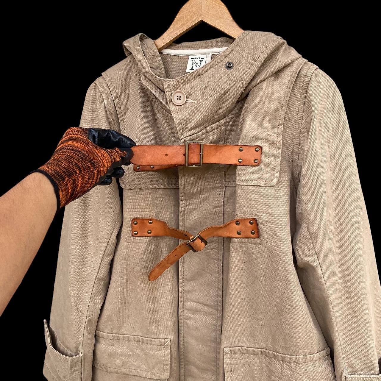 Japanese Brand Rare RNA Inc. Japan Archival Buckle Parka Hooded Duck Canvas Size US M / EU 48-50 / 2 - 10 Thumbnail