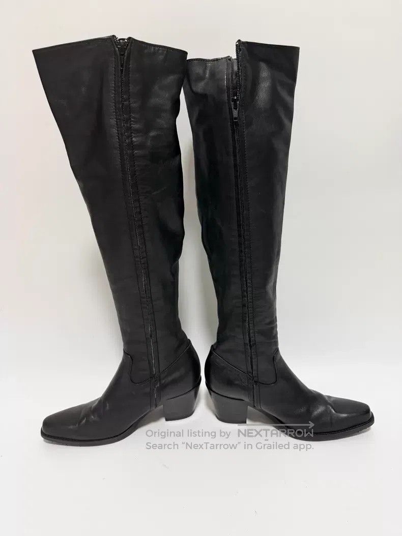 Junya Watanabe Junya Watanabe Black Tall Boots Size US 6.5 / IT 36.5 - 5 Thumbnail