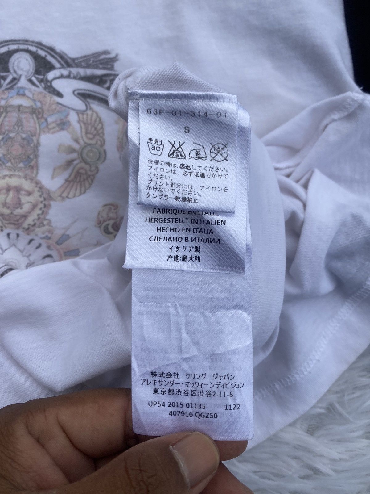 Alexander McQueen Rare Alexander McQueen Skull Tshirt Size US S / EU 44-46 / 1 - 10 Thumbnail