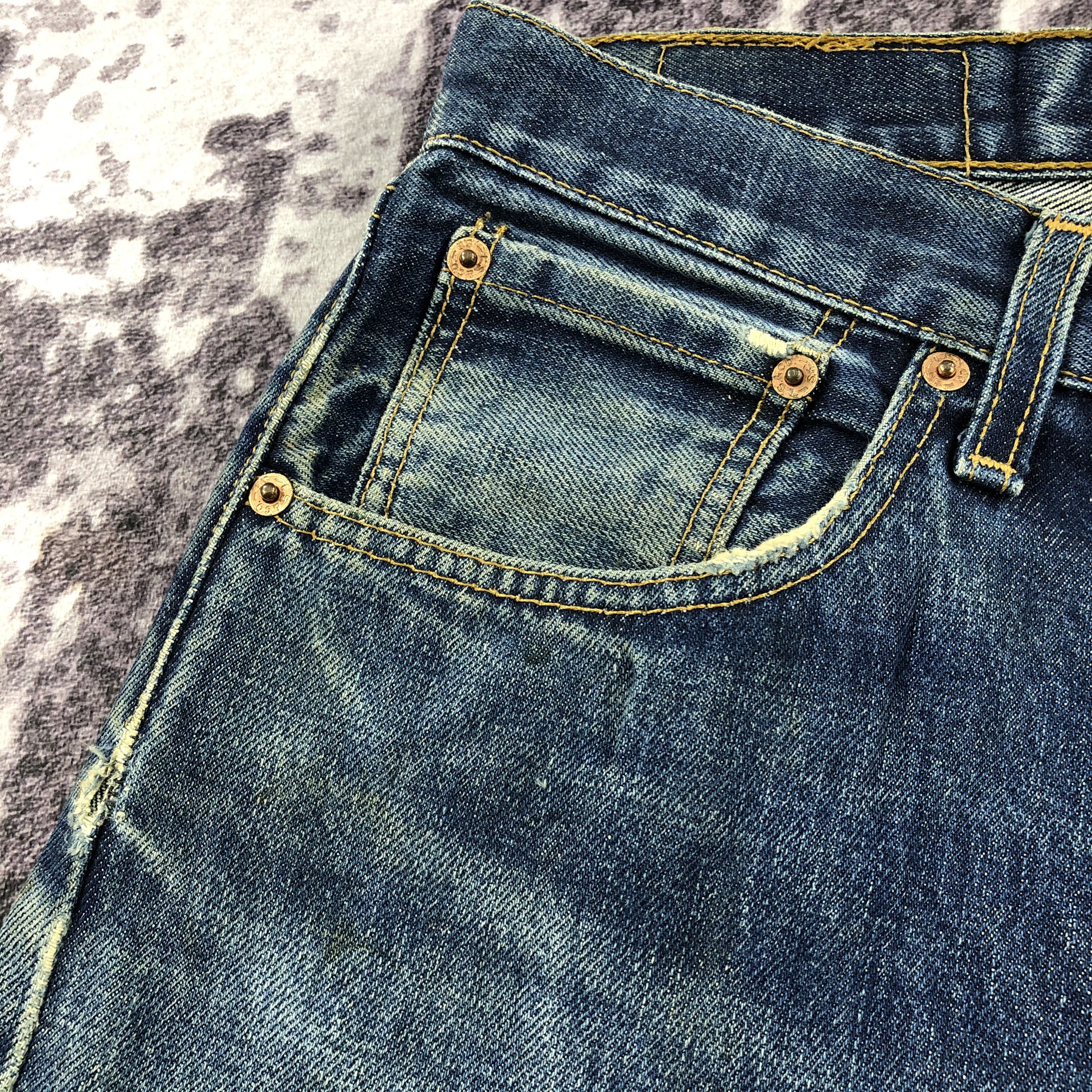 Levi's Vintage 90s Distress Levis 501 Jeans-JM2388 Size US 36 / EU 52 - 15 Thumbnail