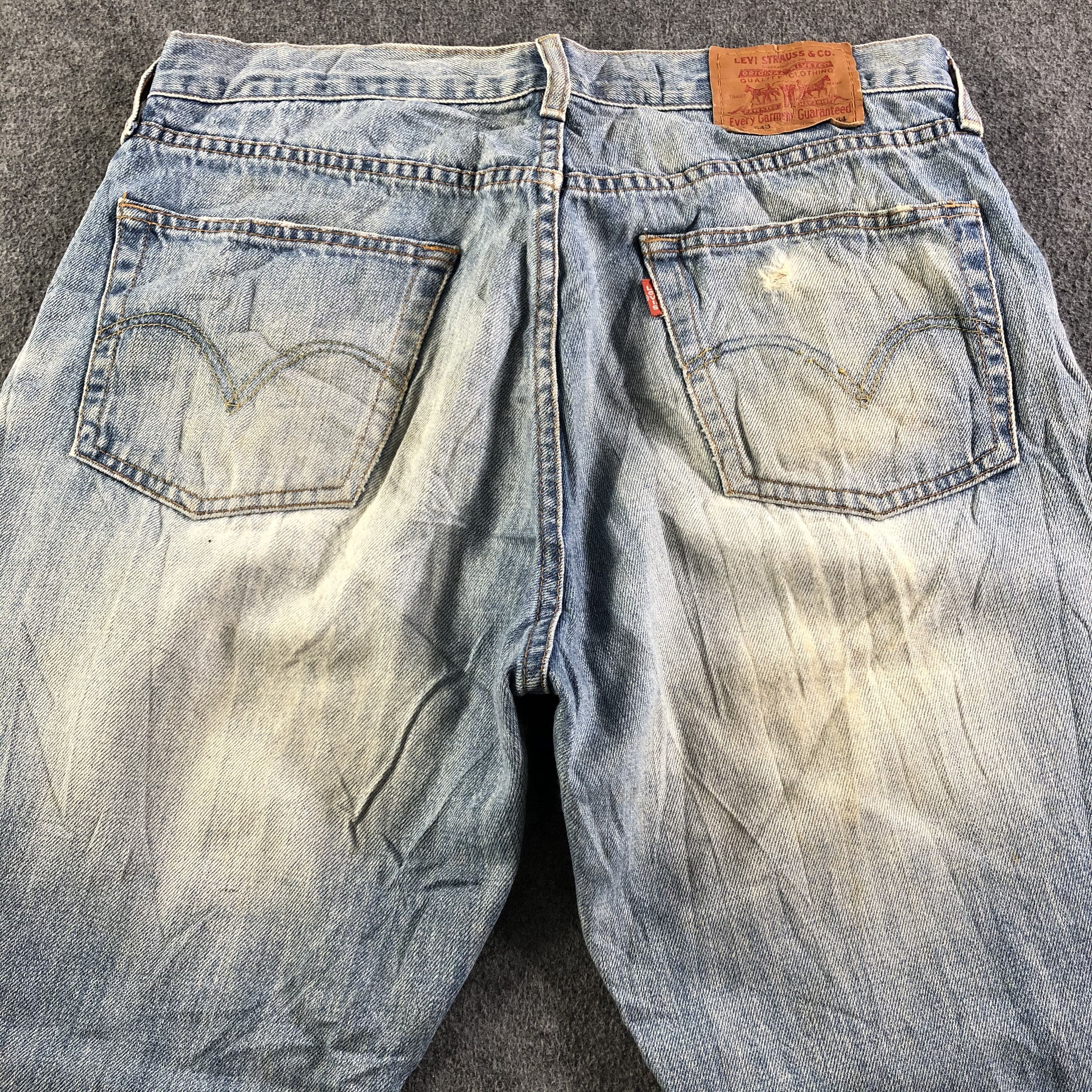 Levi's Vintage Light Wash Levis 543 Jeans-J3601 Size US 34 / EU 50 - 4 Thumbnail