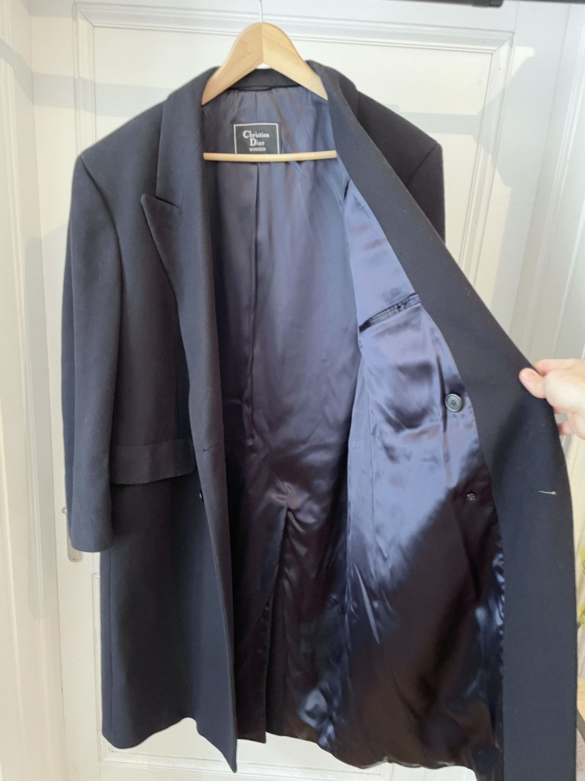 Christian Dior Monsieur Vintage Dior Monsieur Wool Over Coat Double Breasted Size US L / EU 52-54 / 3 - 5 Thumbnail