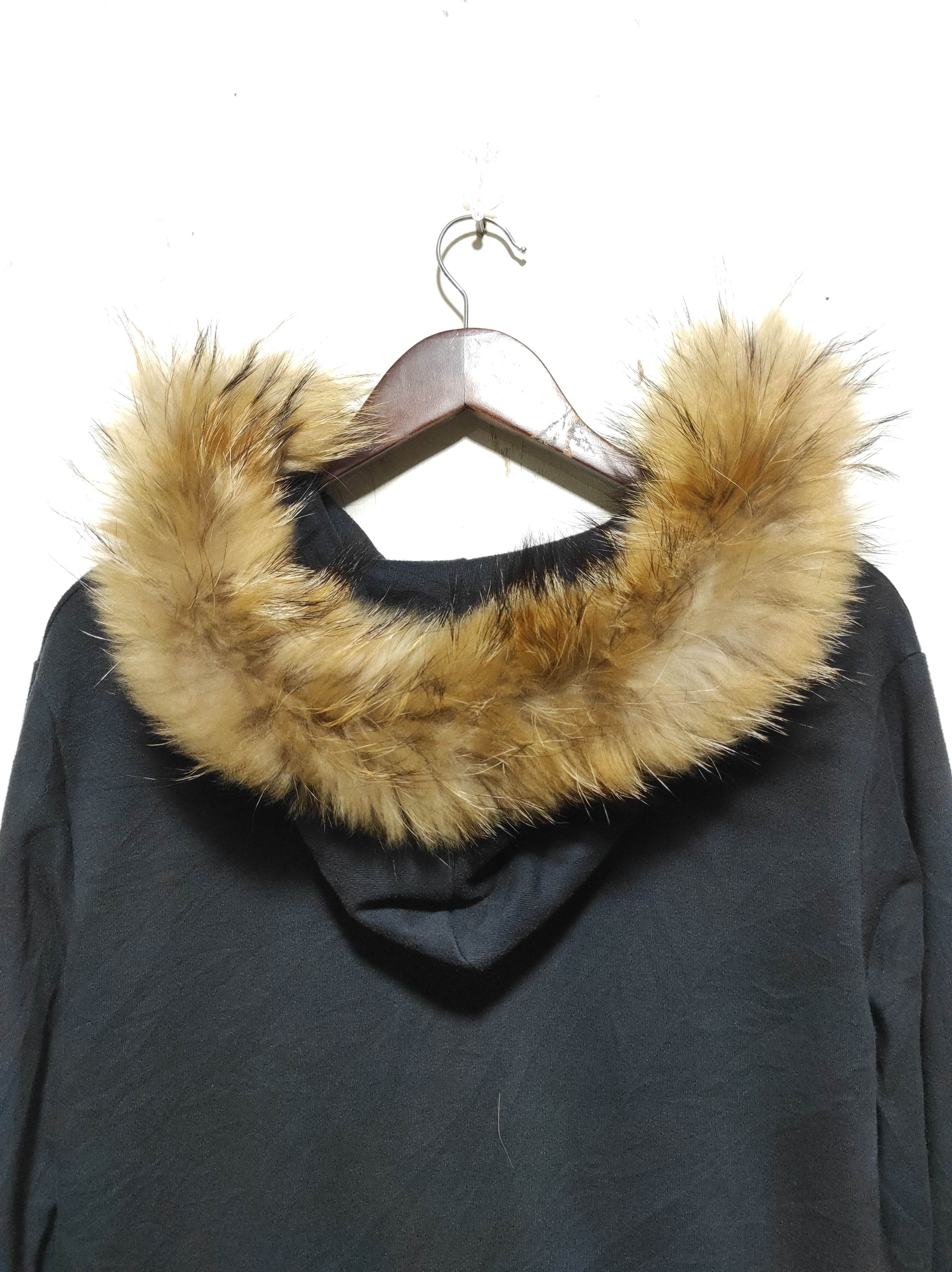 Hysteric Glamour DNT Black Zipper Fur Hoodie LGB IfSixWasNine style Size US S / EU 44-46 / 1 - 8 Thumbnail