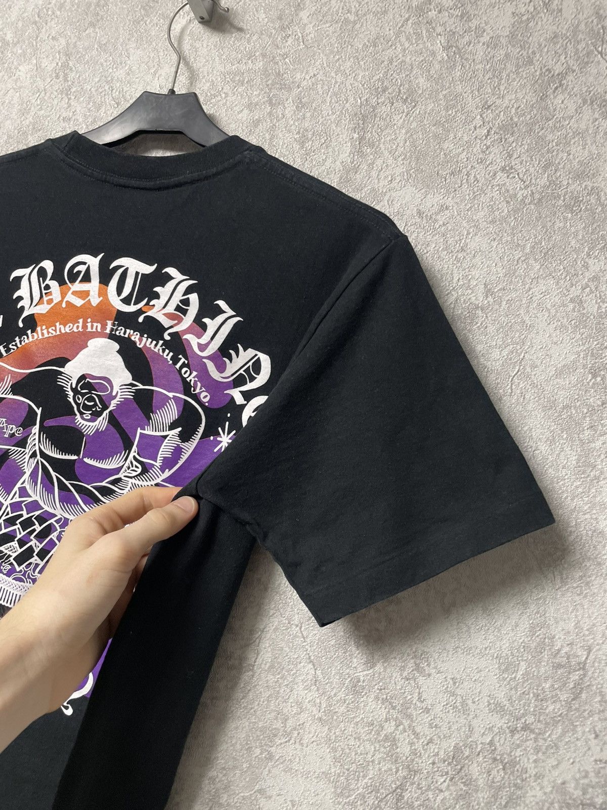 Bape Bape Japan Culture Sumo Black T-Shirt Size US S / EU 44-46 / 1 - 23 Thumbnail