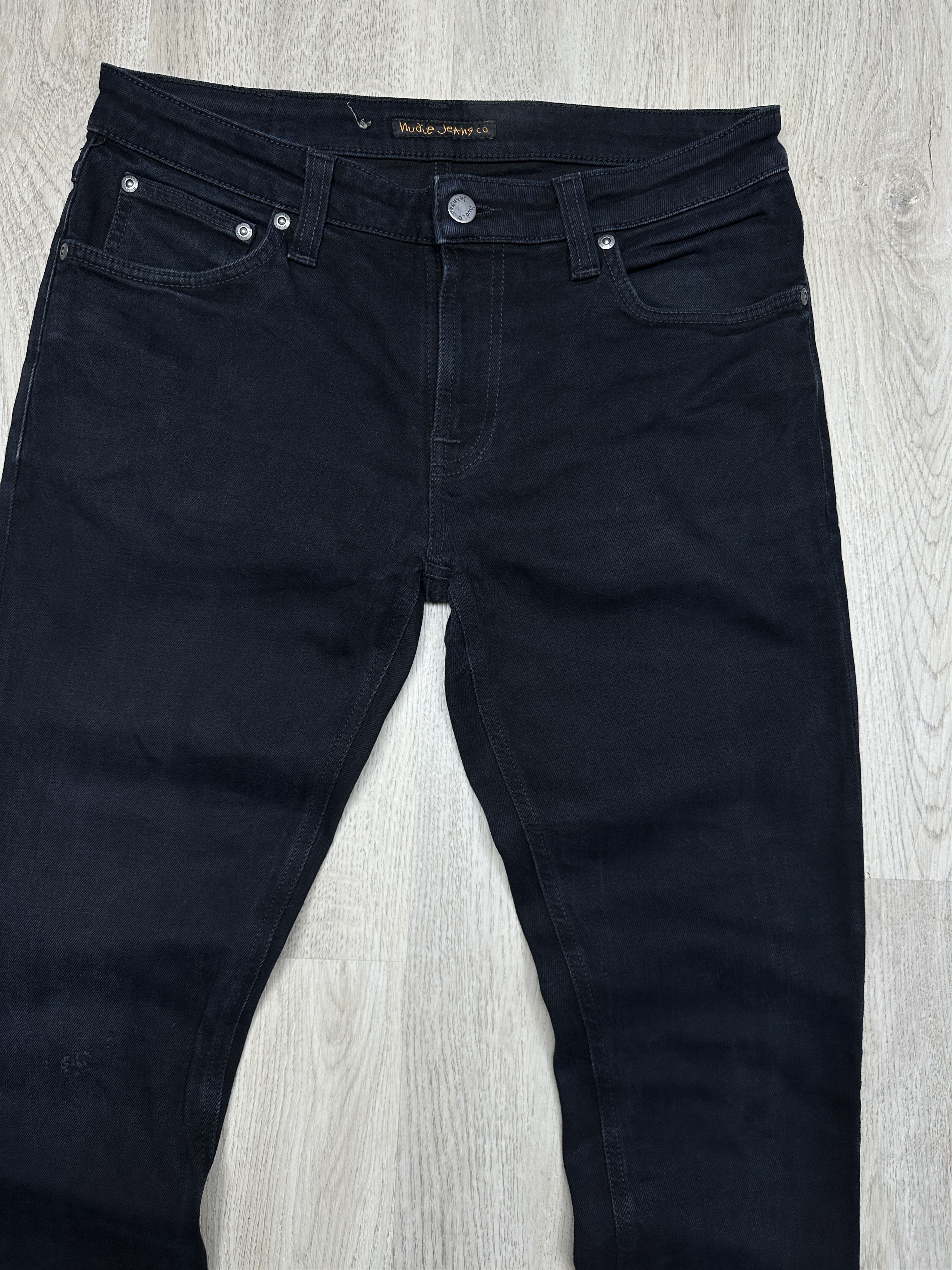 Nudie Jeans Nudie Jeans Skinny Lin Vintage Mens Denim Pants Size US 32 / EU 48 - 6 Thumbnail