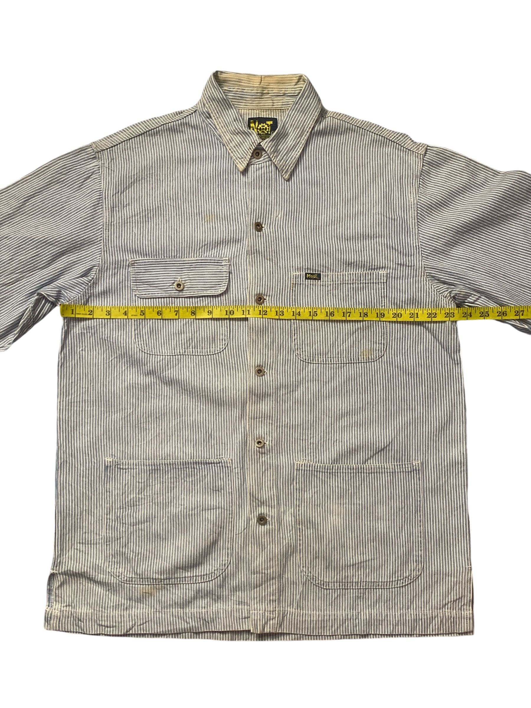 Japanese Brand × Vintage Vintage Not Sunlucas Hickory Stripe Chore Jacket Size US M / EU 48-50 / 2 - 10 Thumbnail