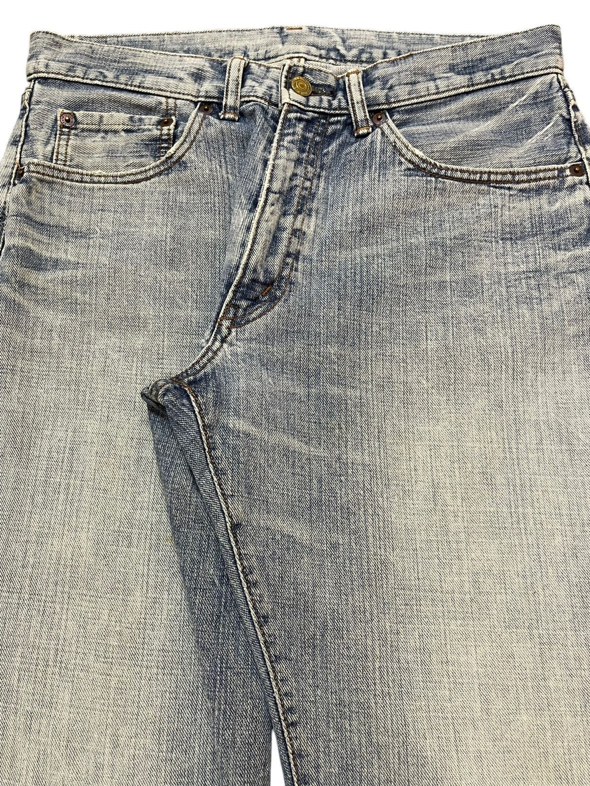 JNCO Vintage Y2K Japanese Brand Blue Faded Wash Wide Leg Baggy Size US 30 / EU 46 - 4 Thumbnail