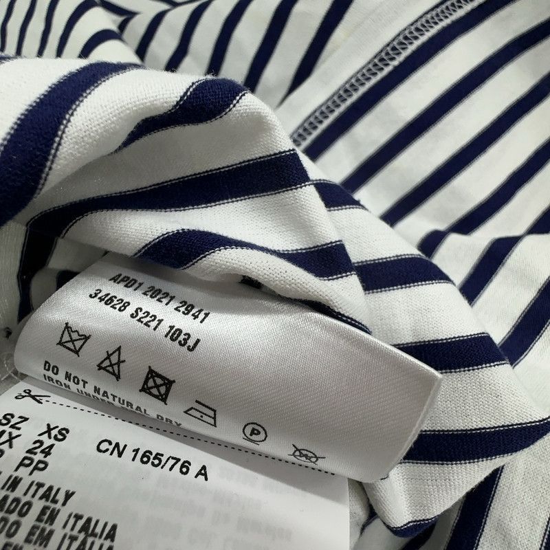 Prada Prada Striped Long Sleeve Knit TShirt-2506 Size US XS / EU 42 / 0 - 8 Thumbnail