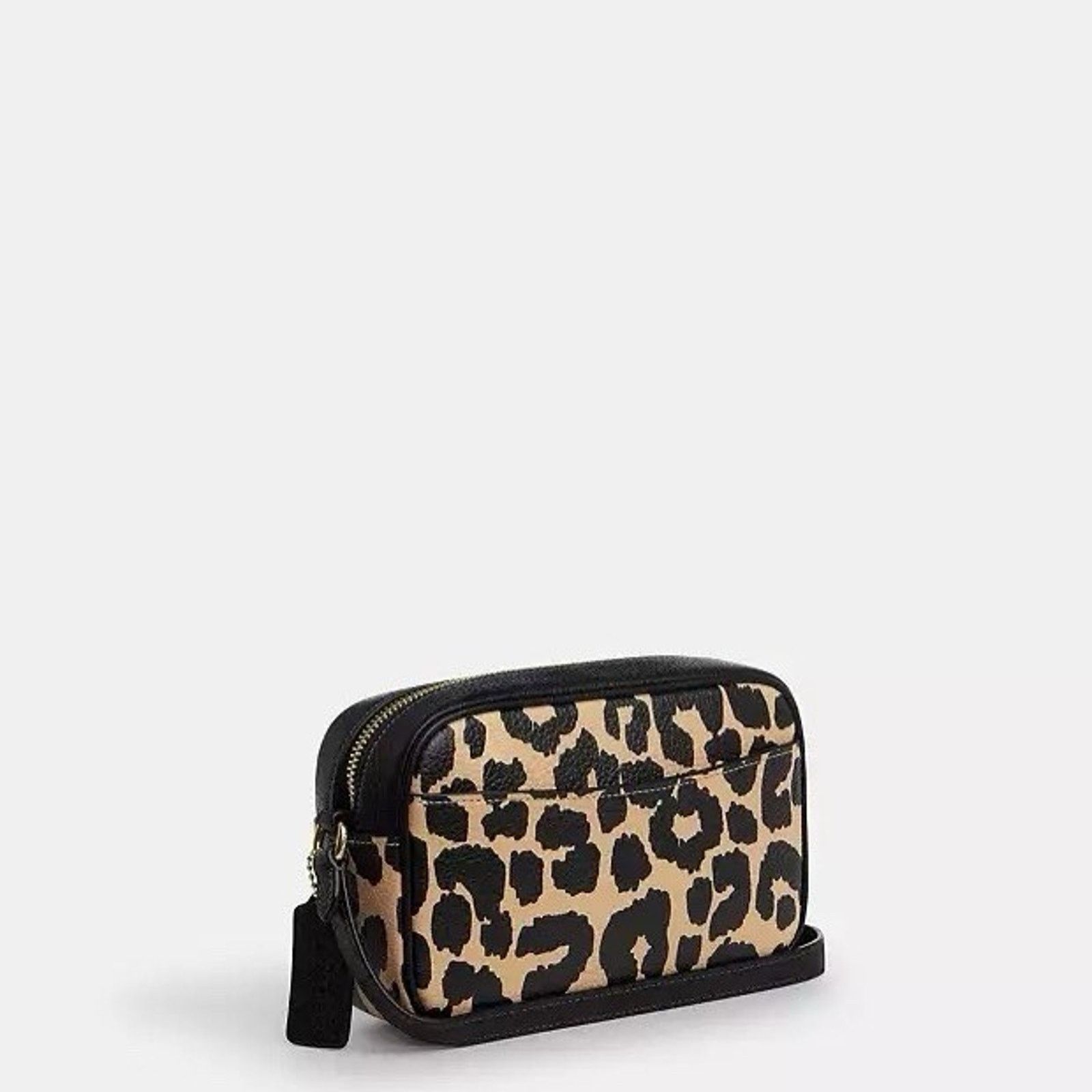 Coach NWT Coach Mini Jamie Camera Bag CBL95 Gold/Leopard Size ONE SIZE - 8 Thumbnail