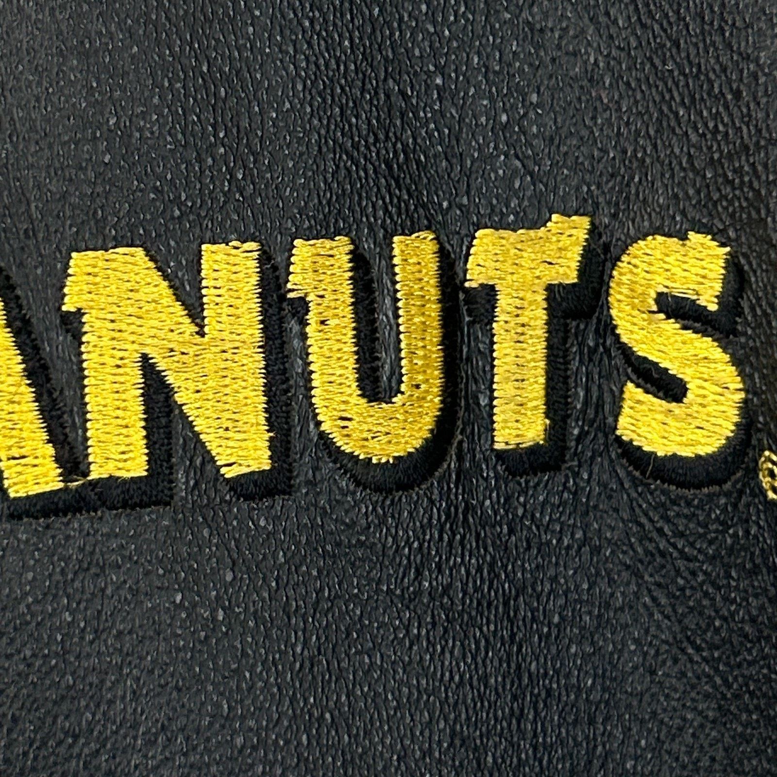 Excelled Vintage 90s Snoopy Peanuts Leather Bomber Jacket L Large Size US L / EU 52-54 / 3 - 5 Thumbnail
