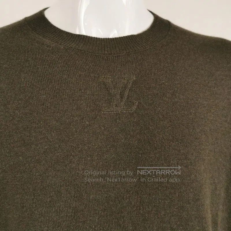 Louis Vuitton Louis Vuitton Cashmere Silk Blend Long Sleeve Sweater. Size US XL / EU 56 / 4 - 3 Thumbnail