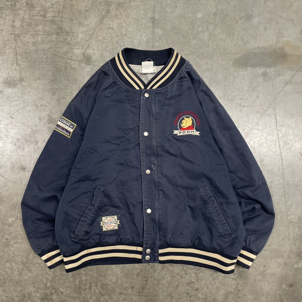 Vintage Winnie The Pooh Disney Bomber Jacket