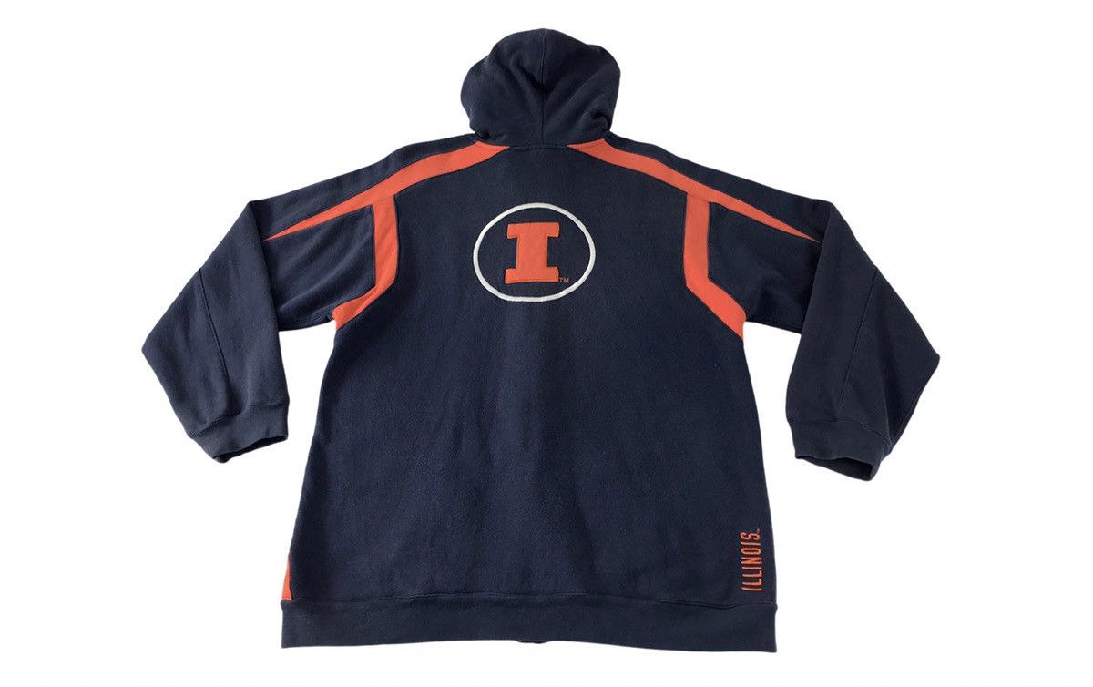 Nike Sweater Nike Team ILLINOIS Sportwear Zipper Hoodie Size US L / EU 52-54 / 3 - 2 Thumbnail
