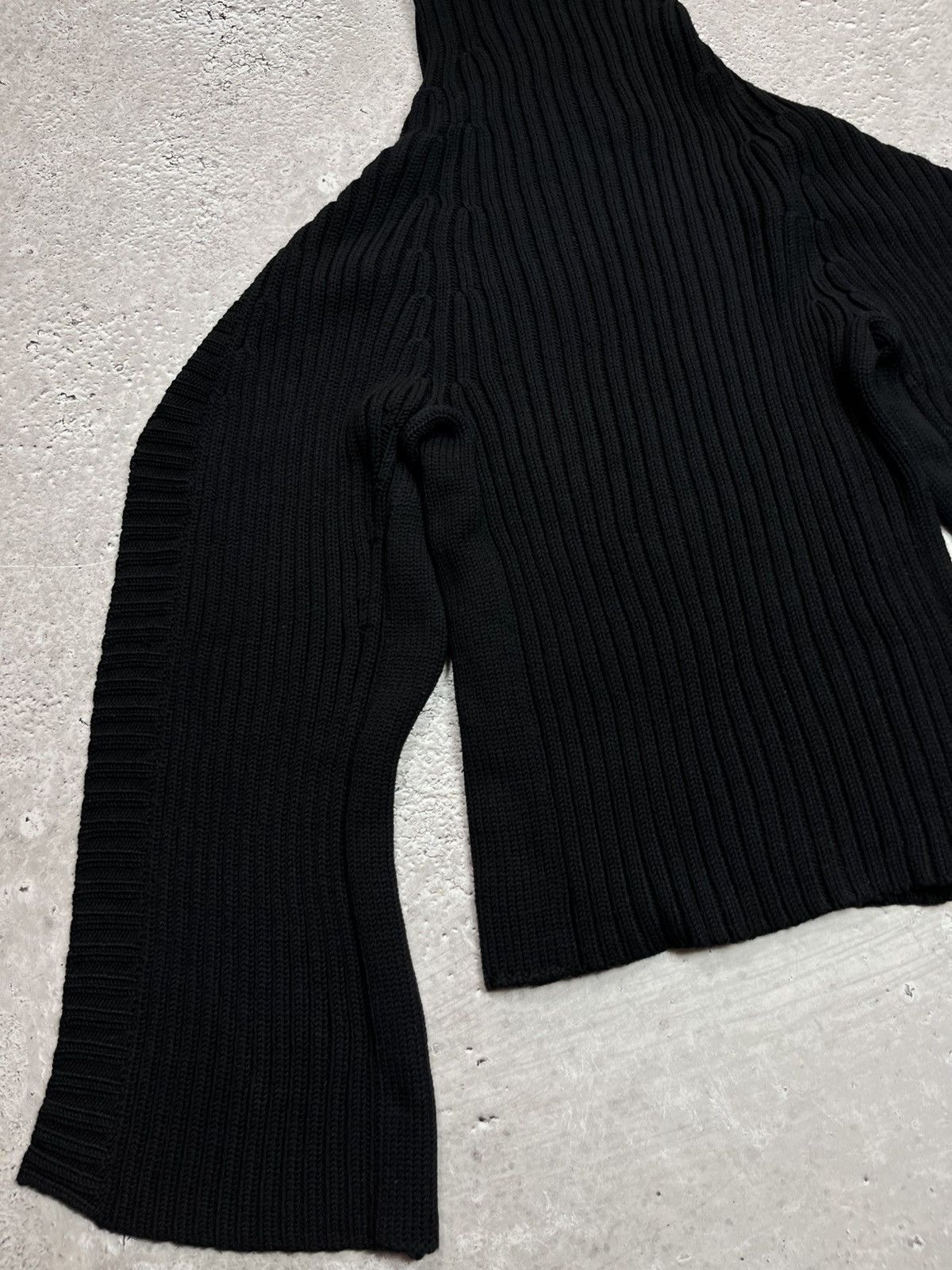 Yohji Yamamoto Y’s Yohji Yamamoto Unisex Heavy Knit Archive Open Sleeve Size US L / EU 52-54 / 3 - 17 Thumbnail