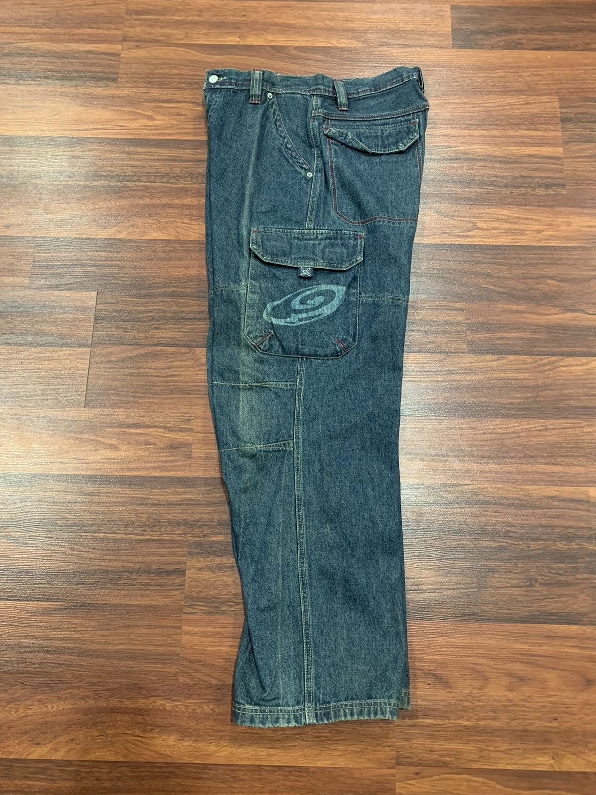 Other Piko Jeans Cargo Pants Size US 31 - 7 Thumbnail