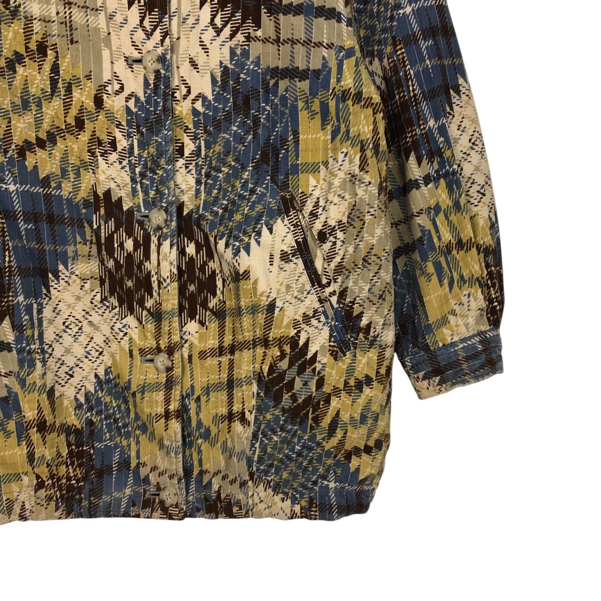 Japanese Brand × Vintage Vintage Button Chore Jacket Simple Life Tartan Issey Miyake Size US M / EU 48-50 / 2 - 6 Thumbnail