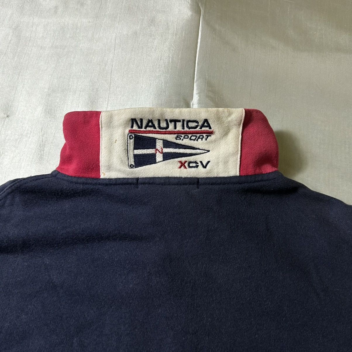 Nautica Vintage Nautica Half Zip Sweater Size US M / EU 48-50 / 2 - 4 Thumbnail