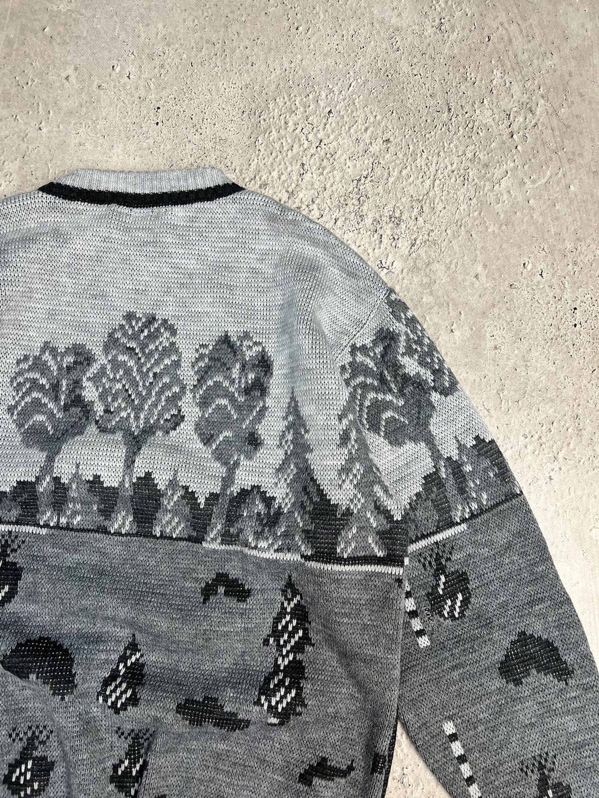 Homespun Knitwear LACISTE VIBE Y2K winter motive graphic sweater Size US M / EU 48-50 / 2 - 13 Thumbnail