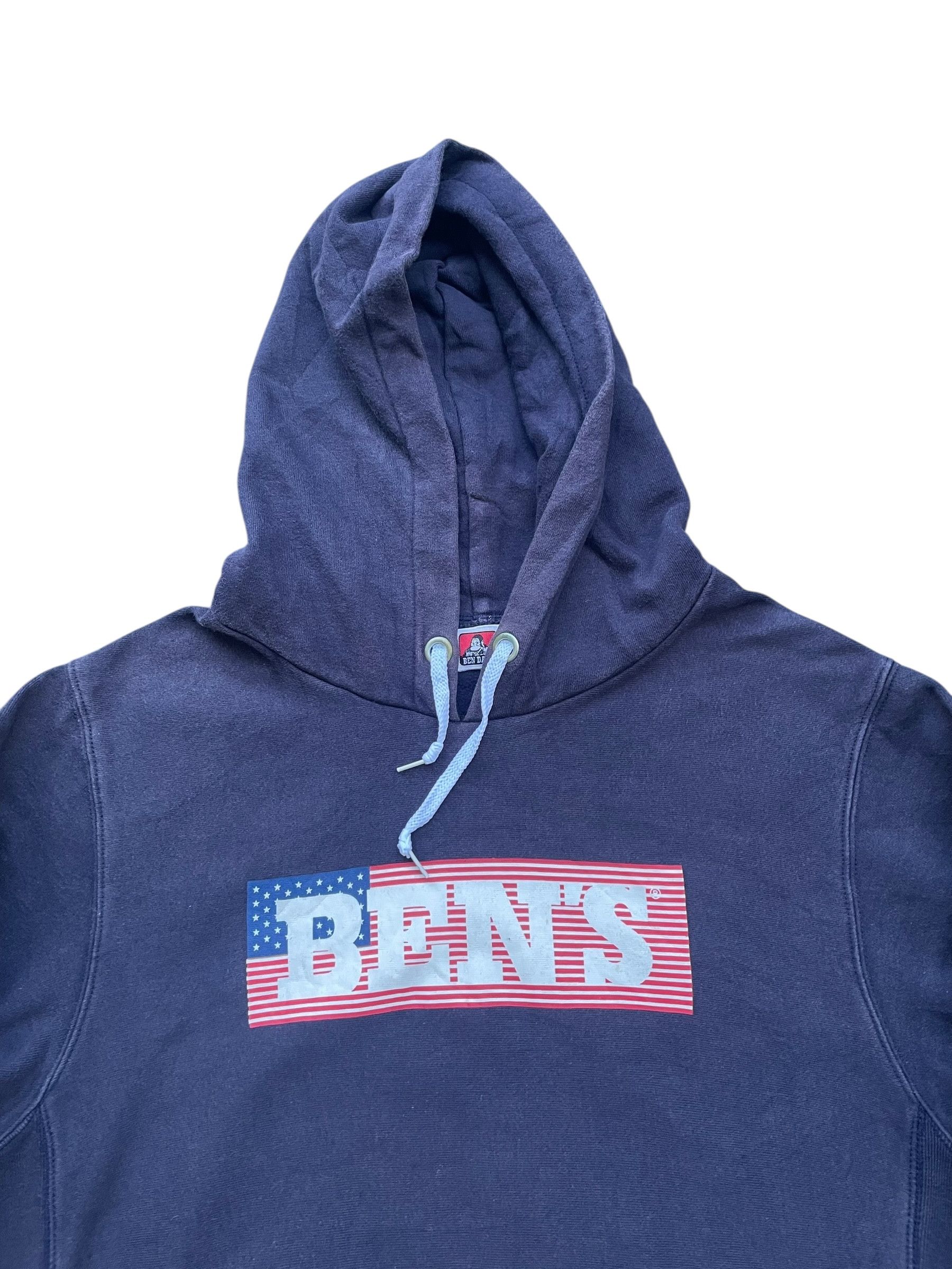Ben Davis Vintage Ben Davis Reverseweave Hoodie Size US L / EU 52-54 / 3 - 3 Thumbnail